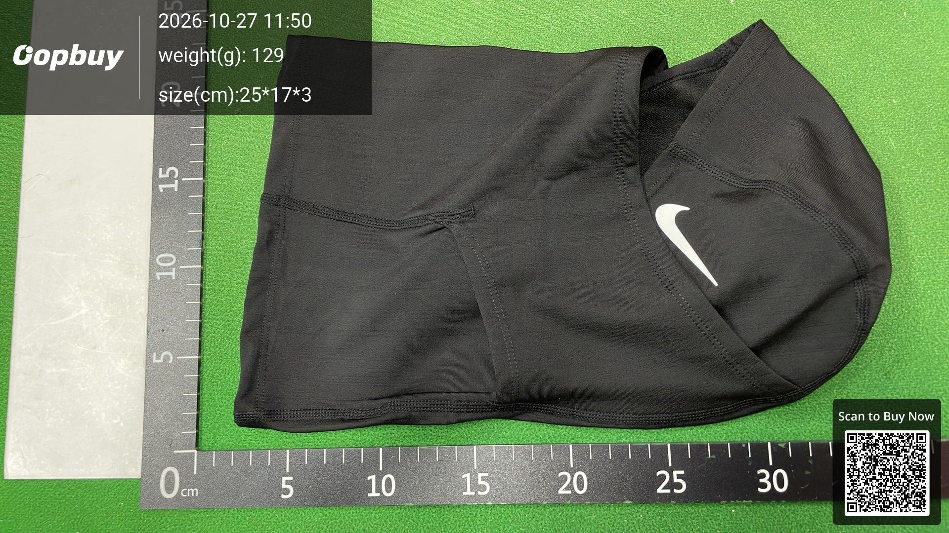 Foto QC 1 de Nike Pro Hood Black/White