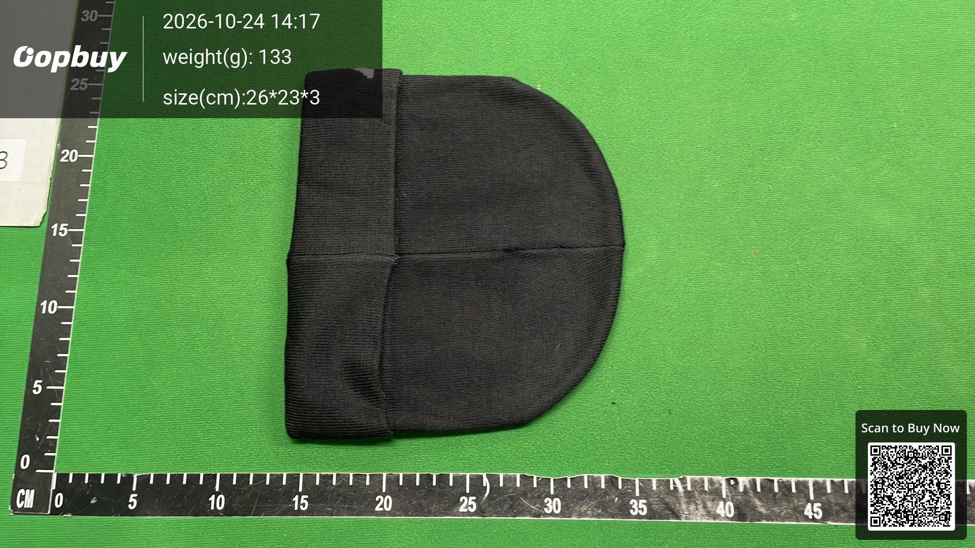 Foto QC 2 de Givenchy Logo Beanie Black