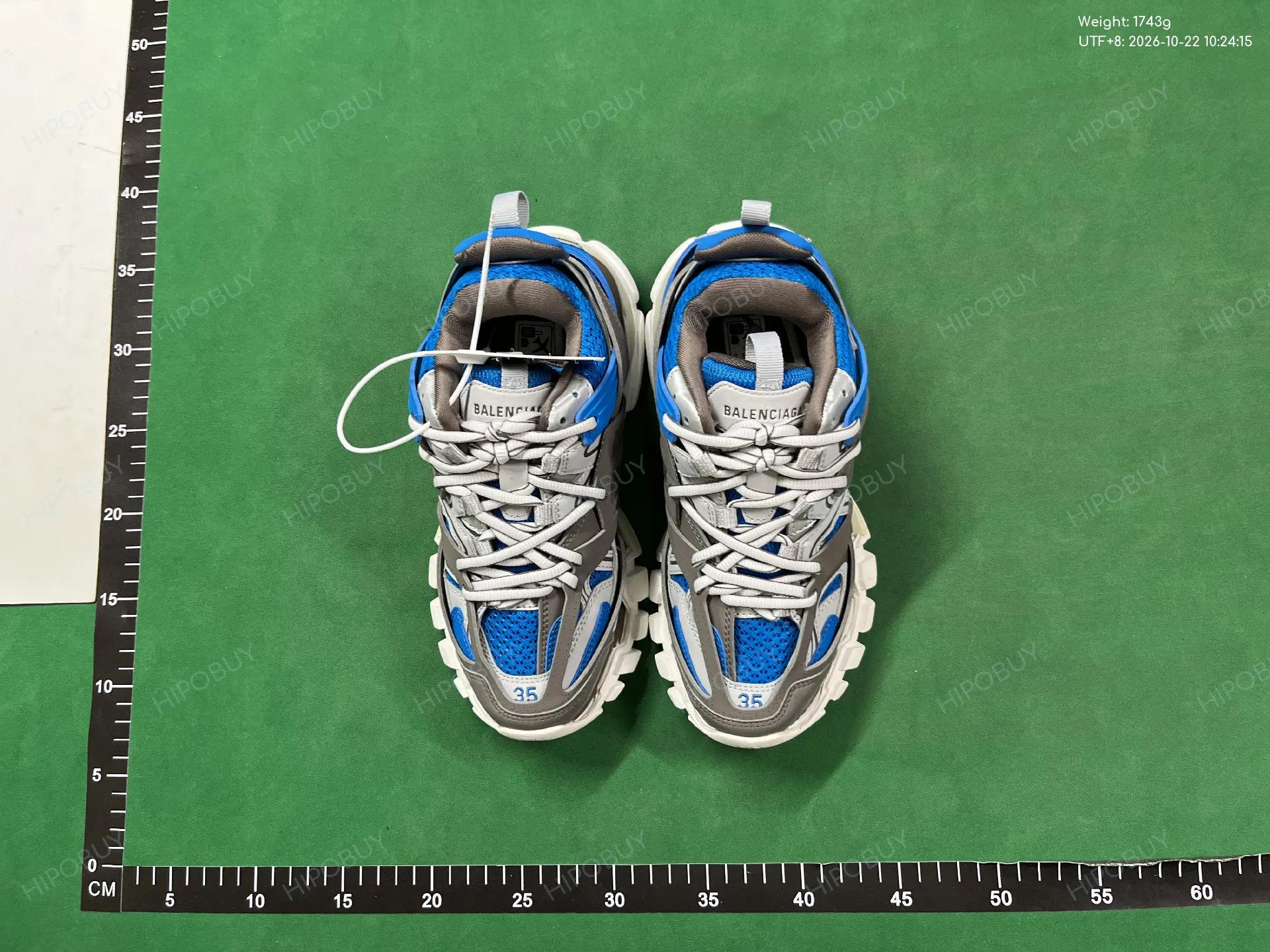 Foto QC 6 de Balenciaga Track LED Sneakers White Grey