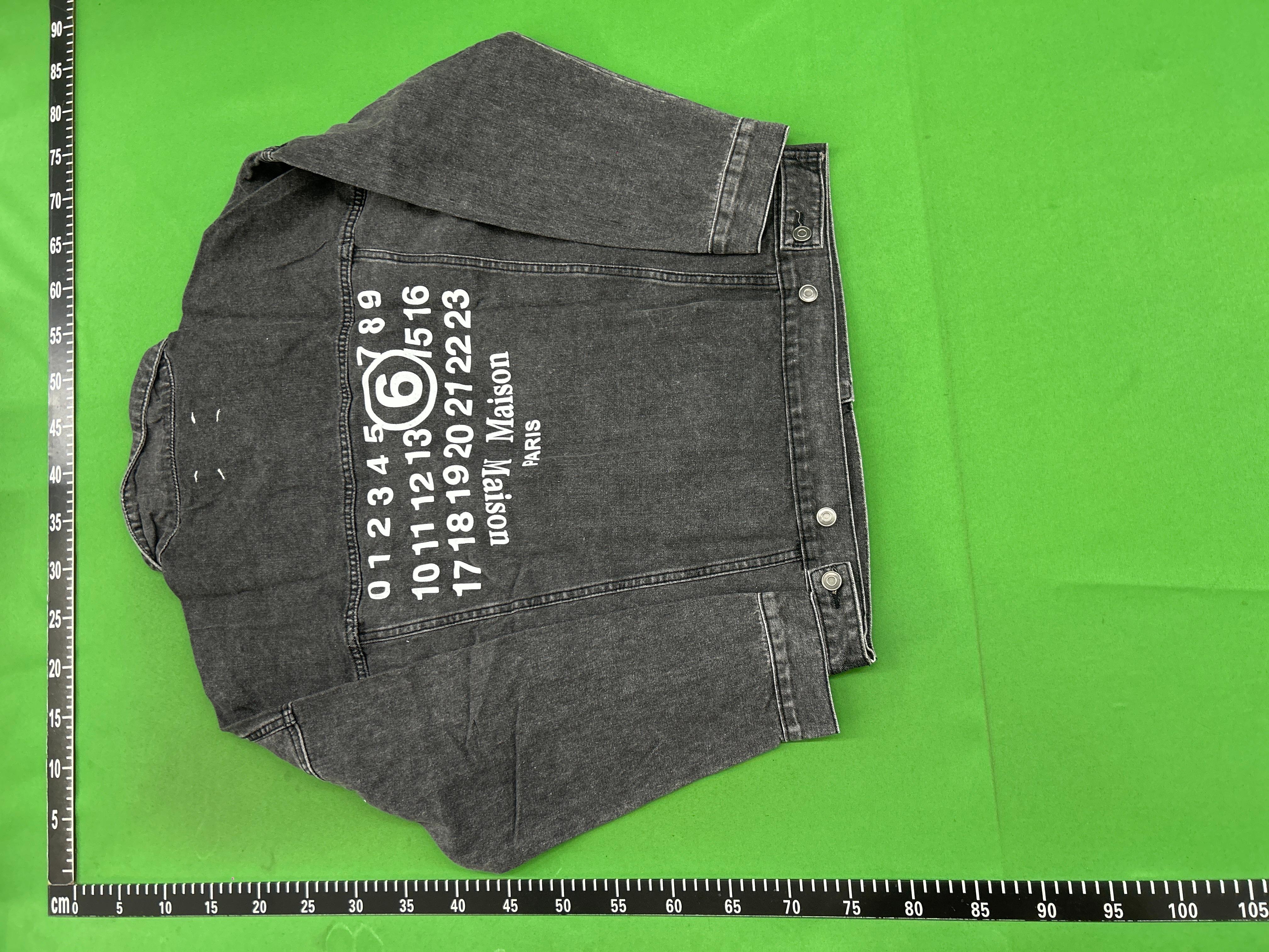 Foto QC 4 de MM6 Maison Margiela Hoodie Numeric Print Black