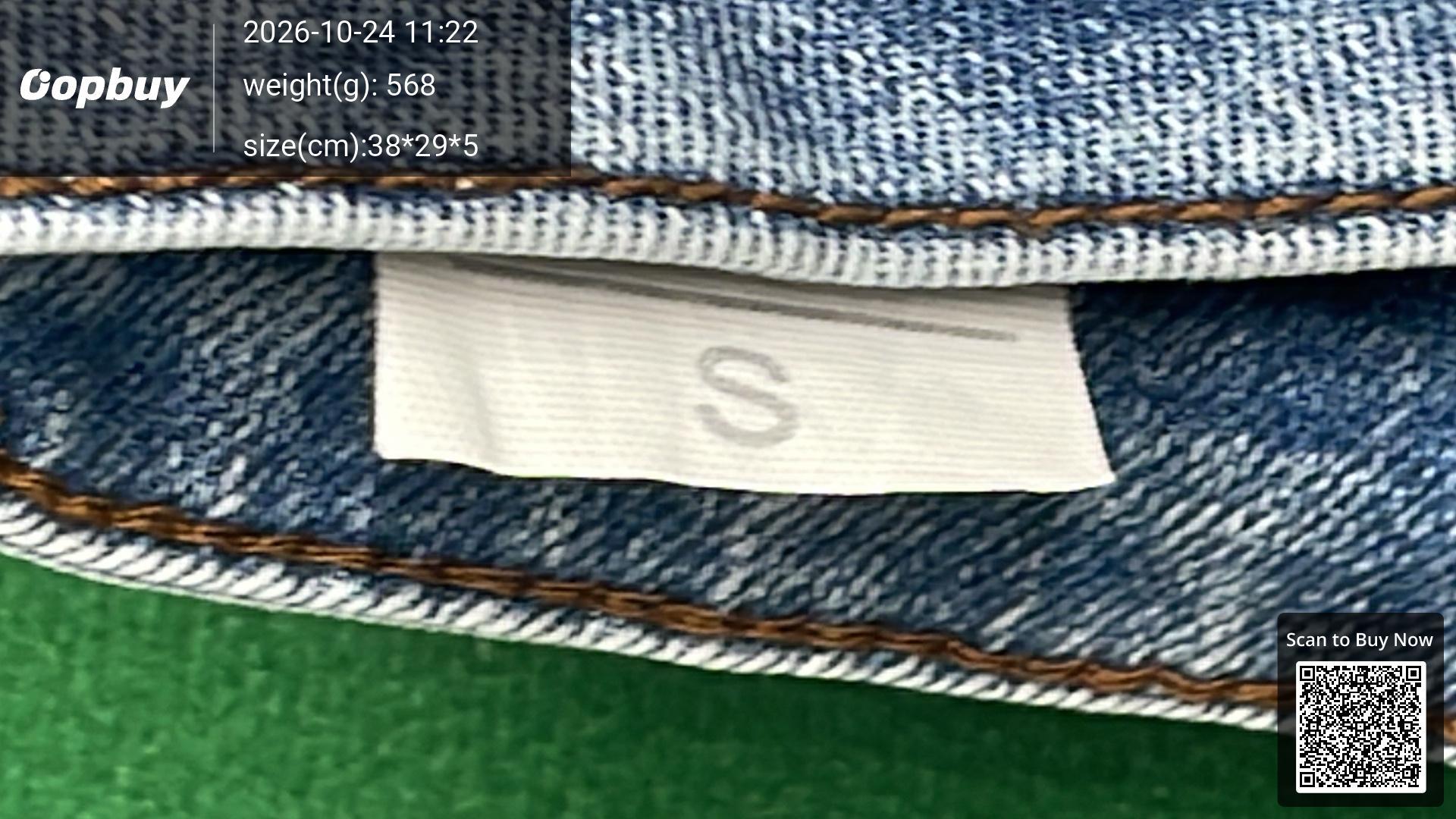 Foto QC 1 de Other Jeans Stacked Flared Carpenter Paint Splatter Black