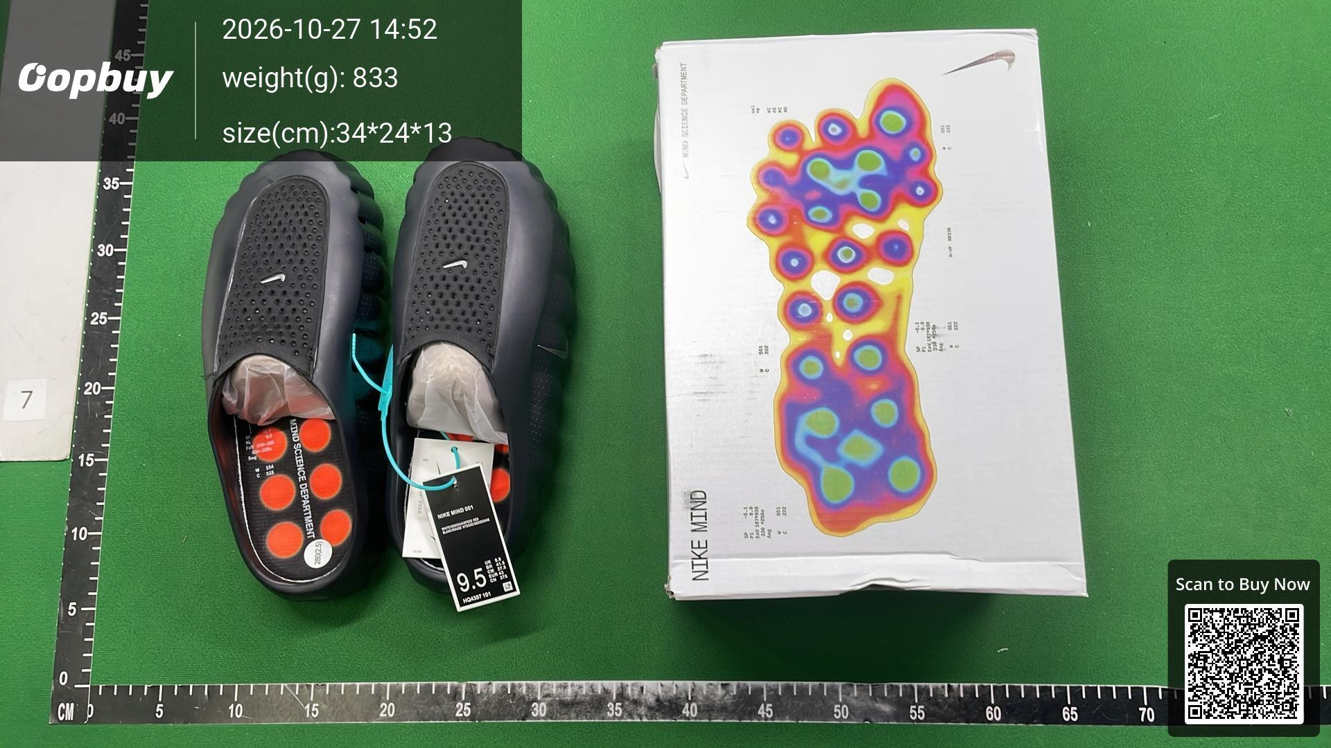 Foto QC 6 de Nike Mind 001 Slide Solar Red HQ4307-600