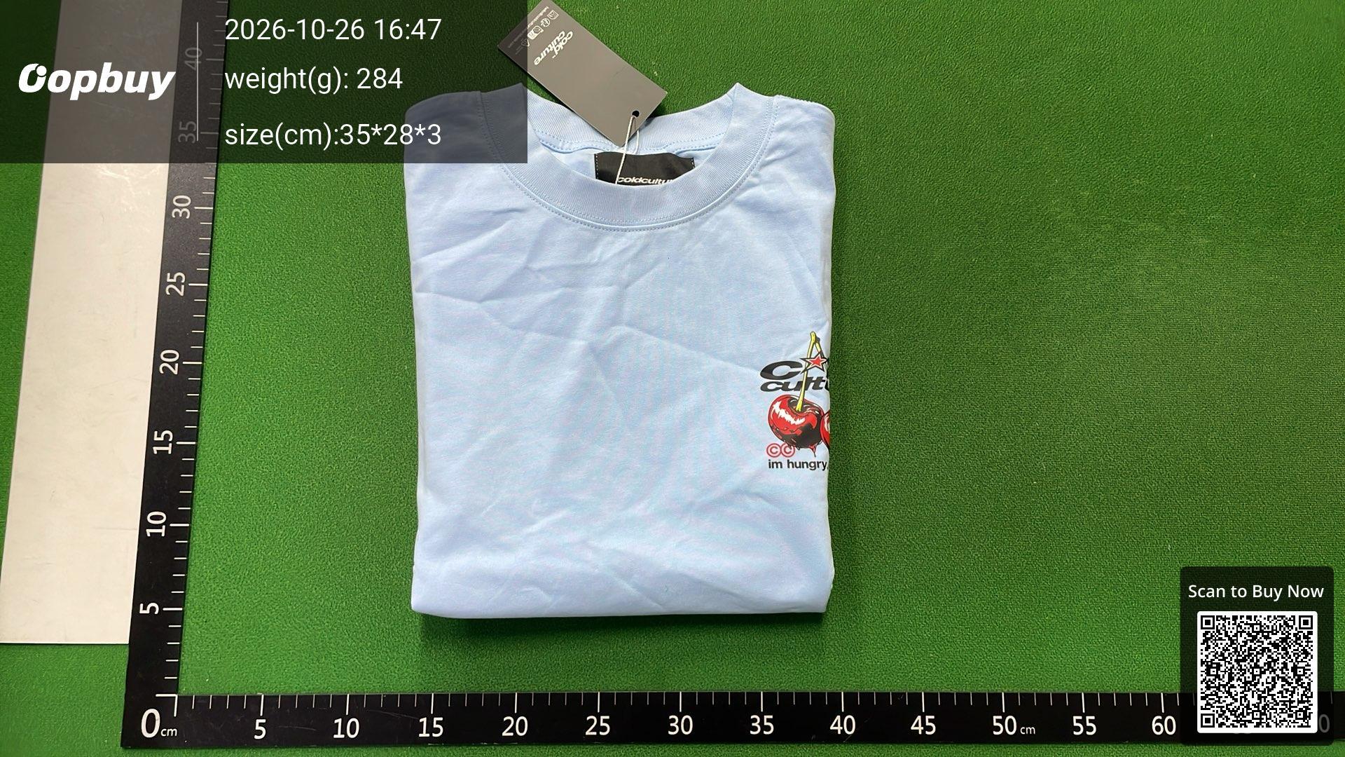 Foto QC 8 de COLD T-shirt Boxy Cat Graphic White