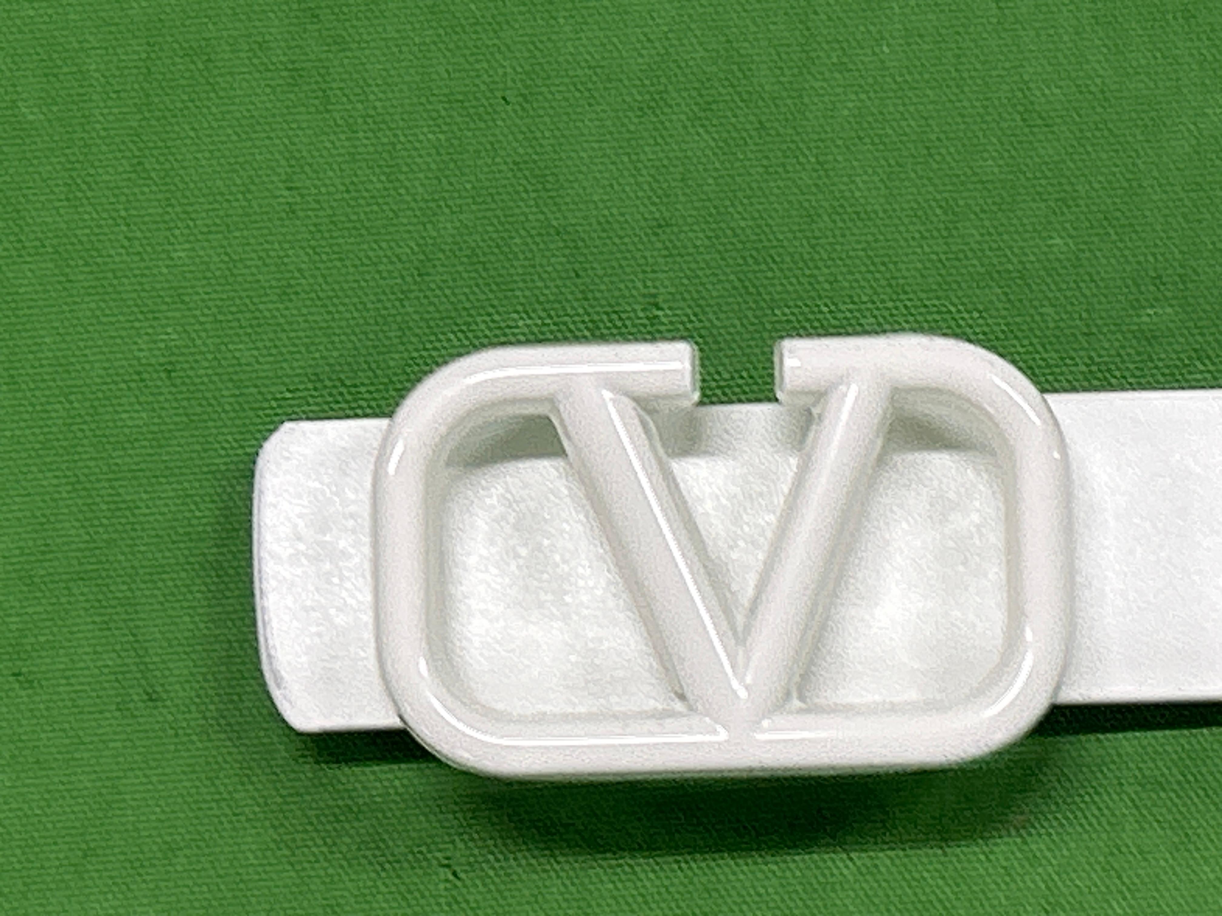 Foto QC 5 de Valentino Garavani VLogo Signature Belt Black