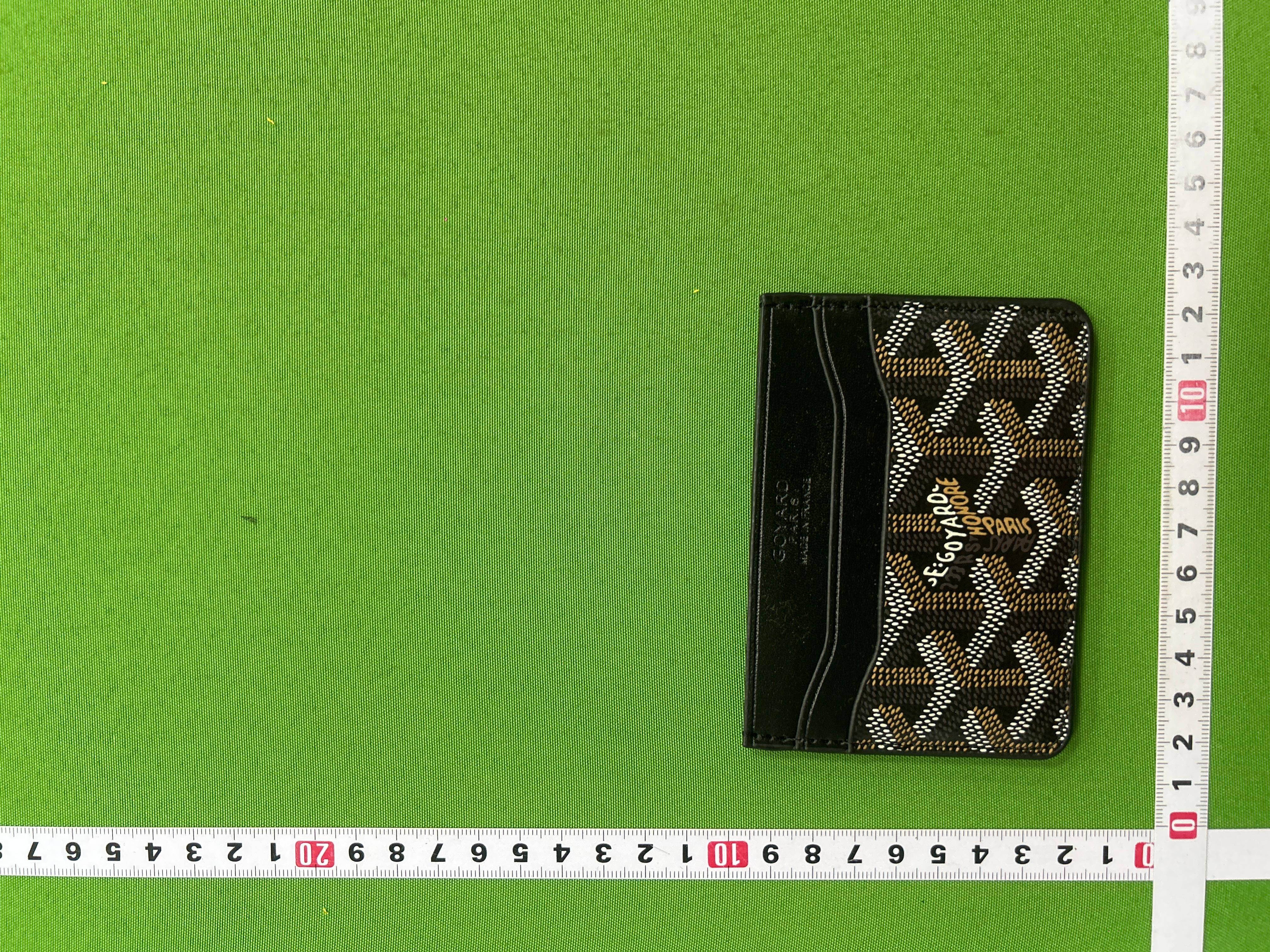 Foto QC 2 de Dior Card Holder Oblique Jacquard and Grained Calfskin Beige and Black