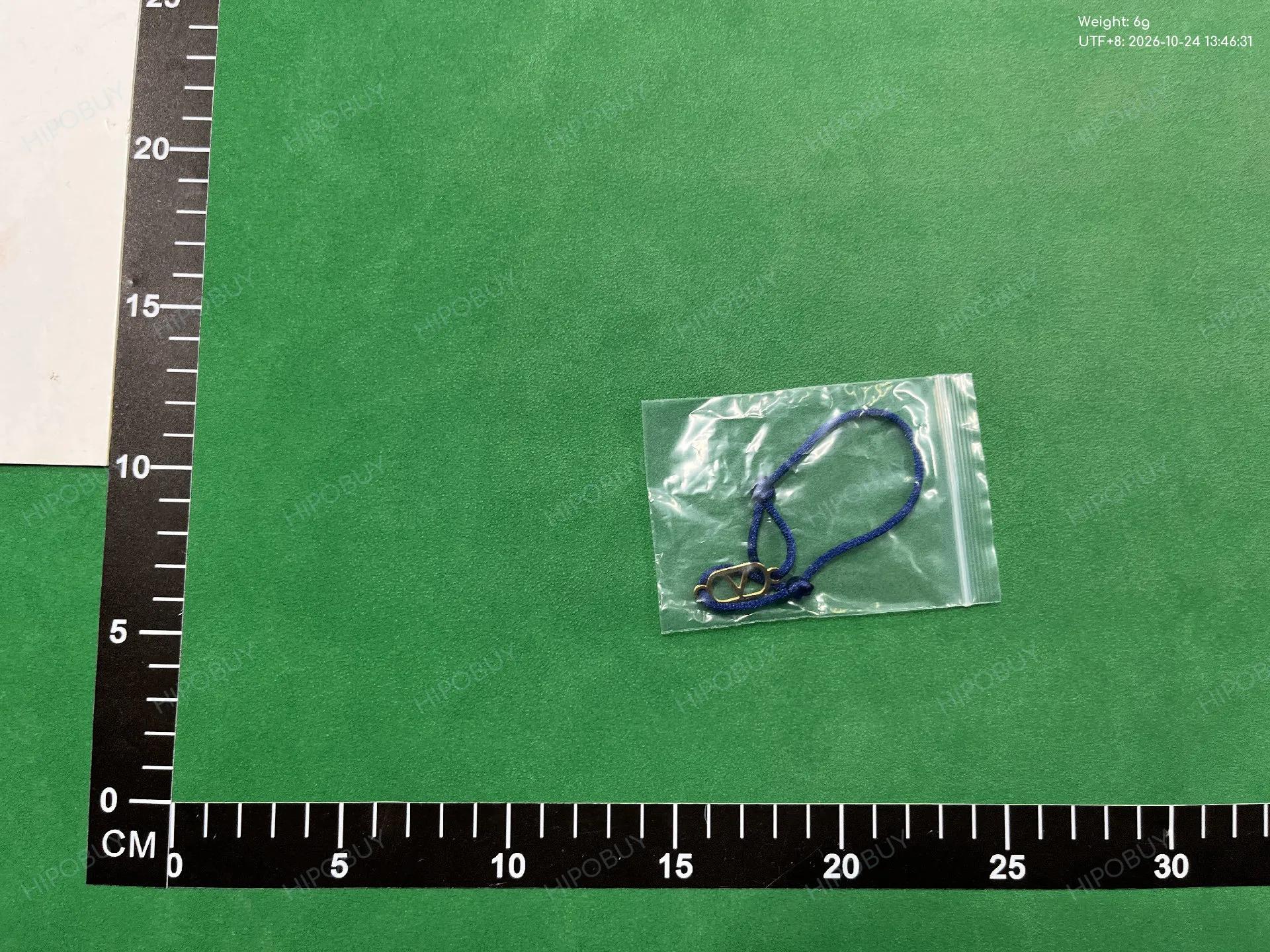 Foto QC 8 de Valentino VLogo Signature Bracelet Stainless Steel Blue