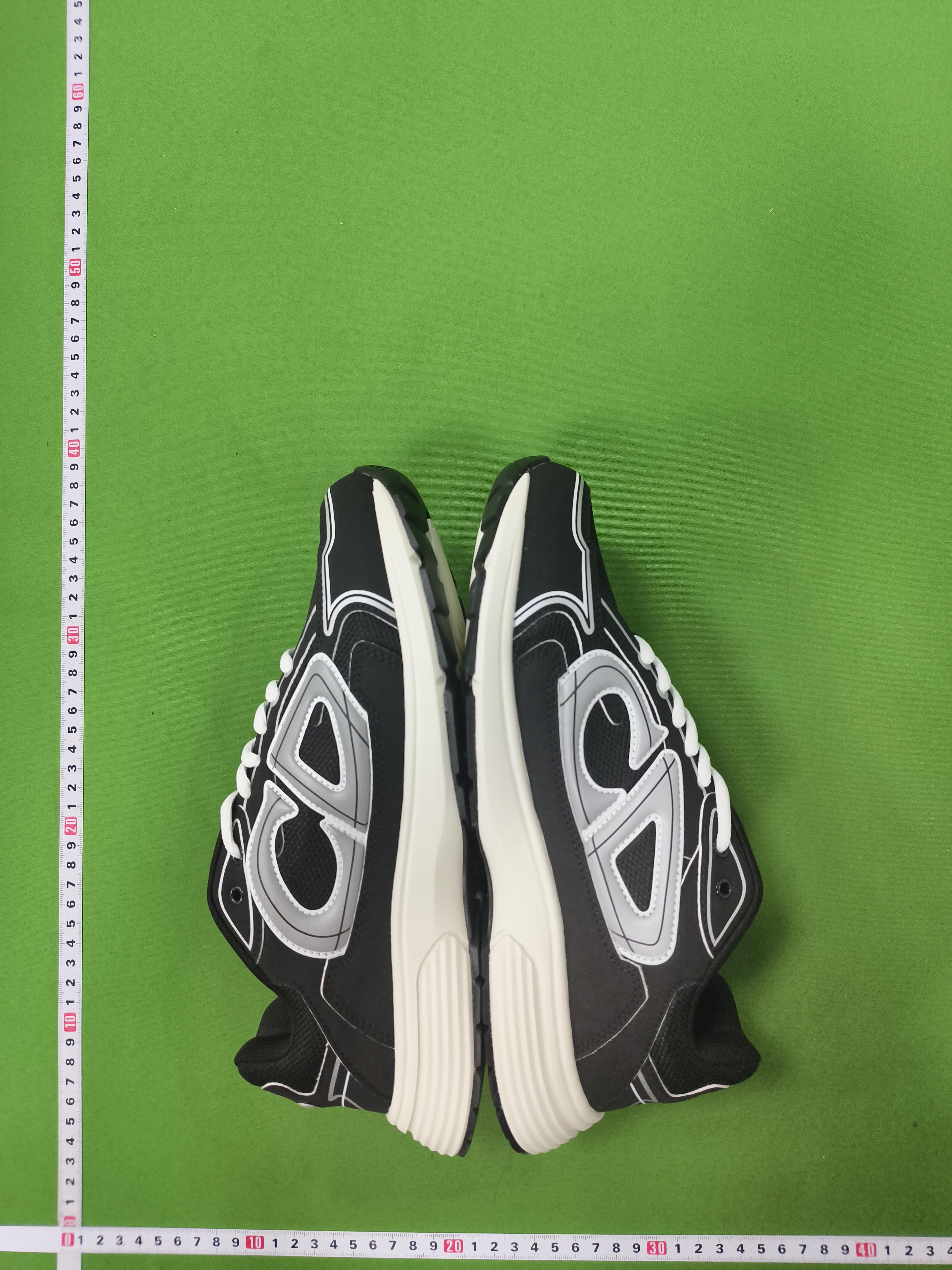 Foto QC 4 de Dior B30 Mesh and Technical Fabric Low-Top Blue Grey Black 3SN279ZRB_H068