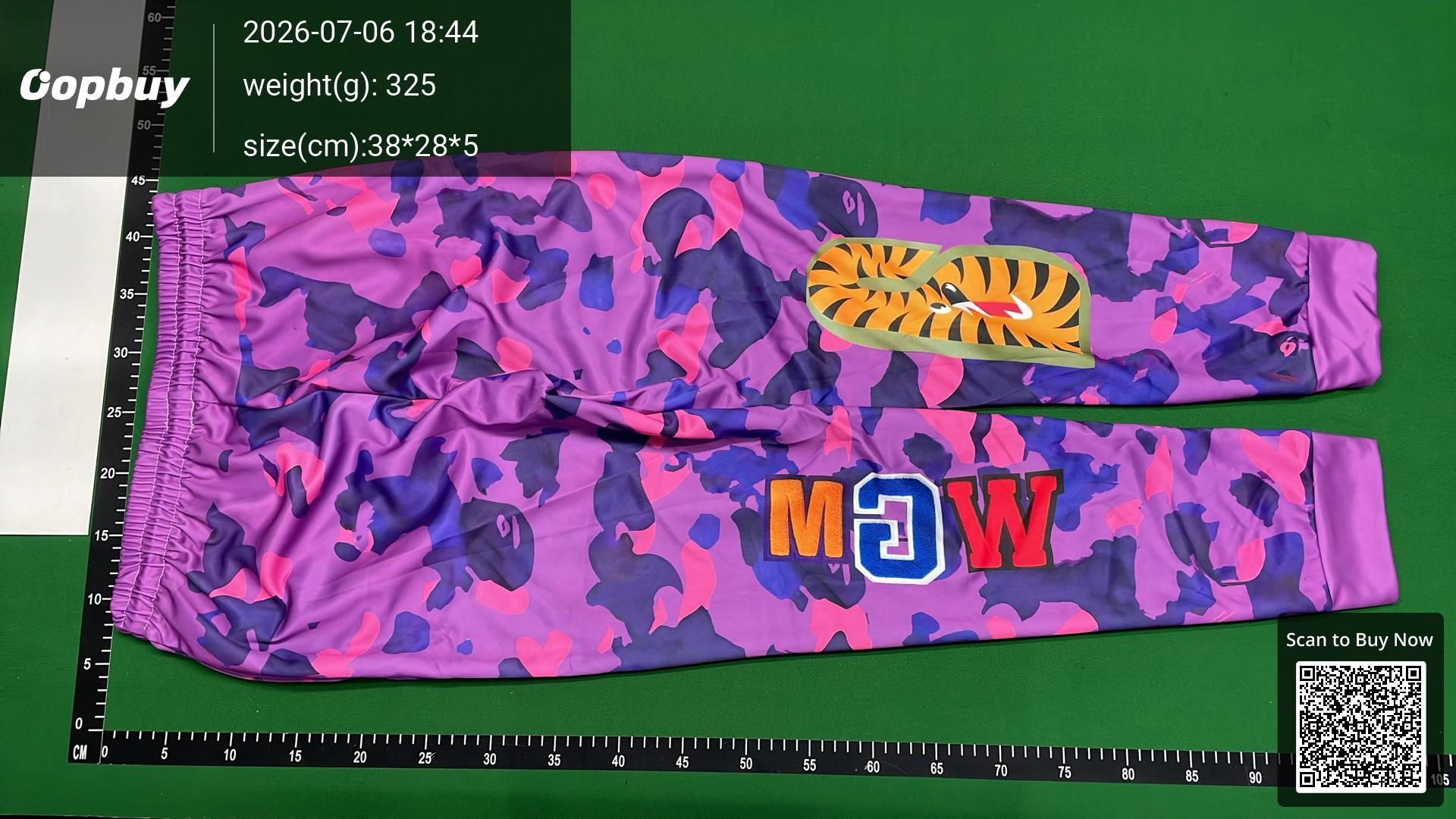 Foto QC 7 de BAPE Shark Sweatpants Relaxed Grey