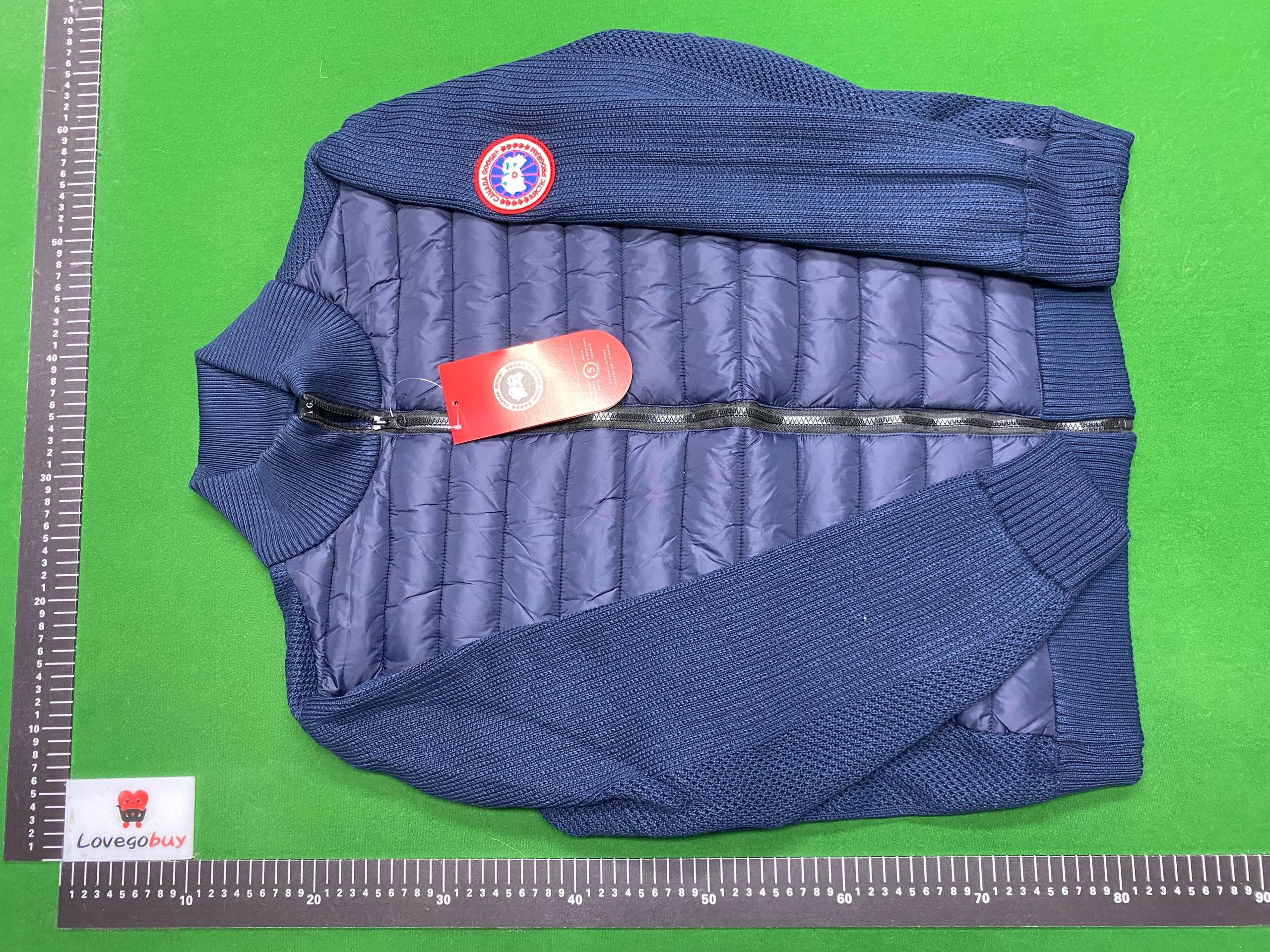 Foto QC 5 de Canada Goose Hybrid Knit Down Jacket Black