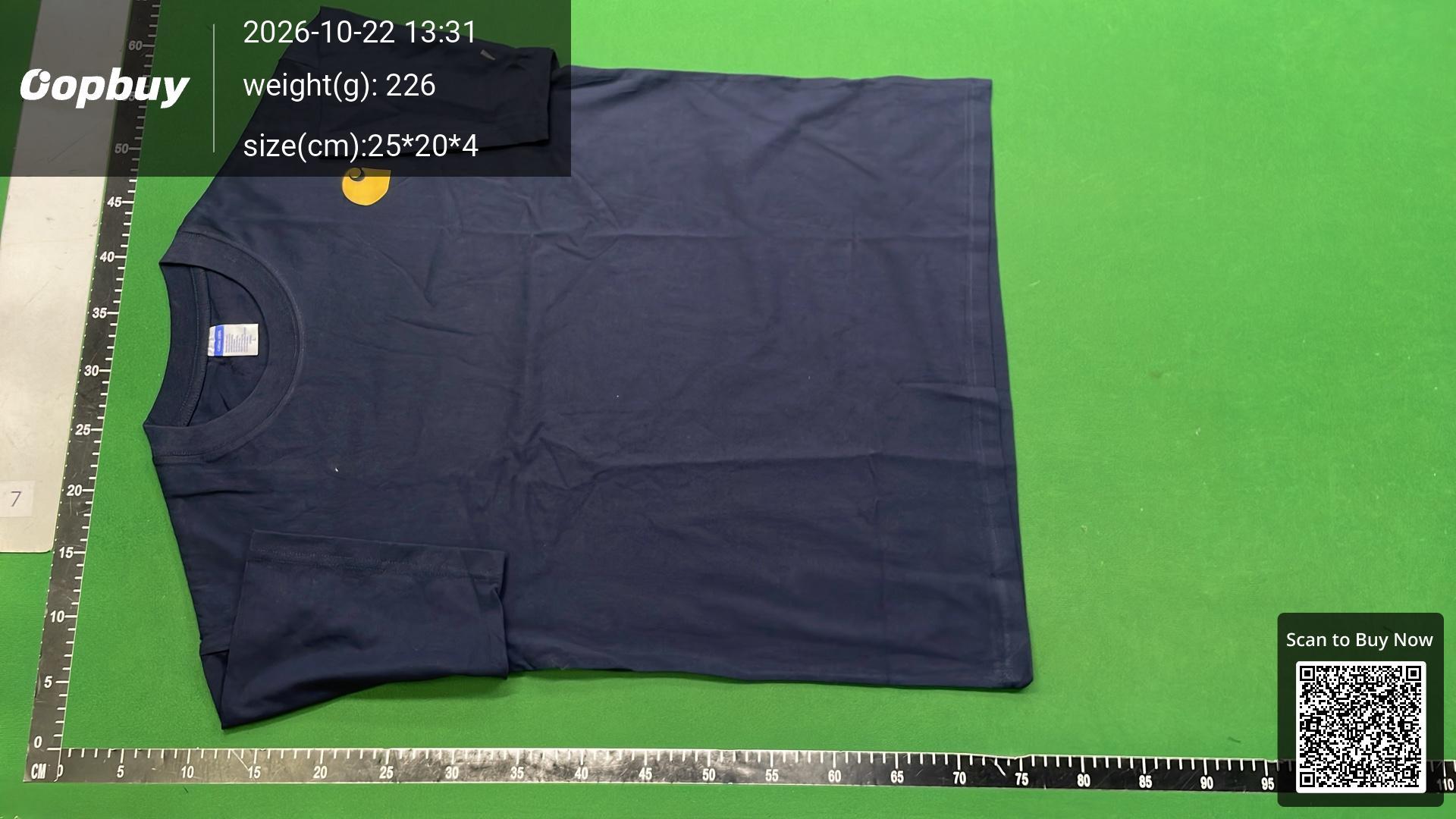 Foto QC 6 de Carhartt T-shirt Script Logo Black