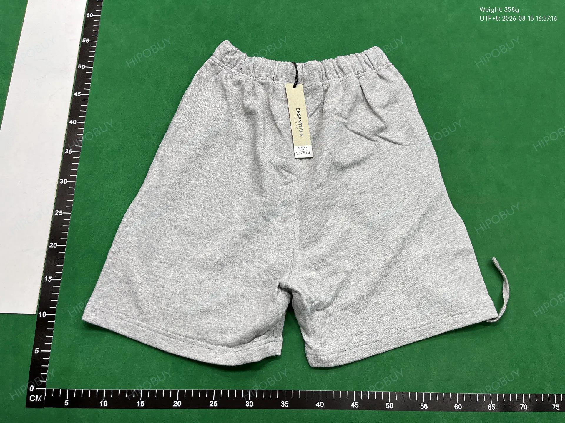 Foto QC 7 de Fear of God Essentials Sweat Shorts Grey