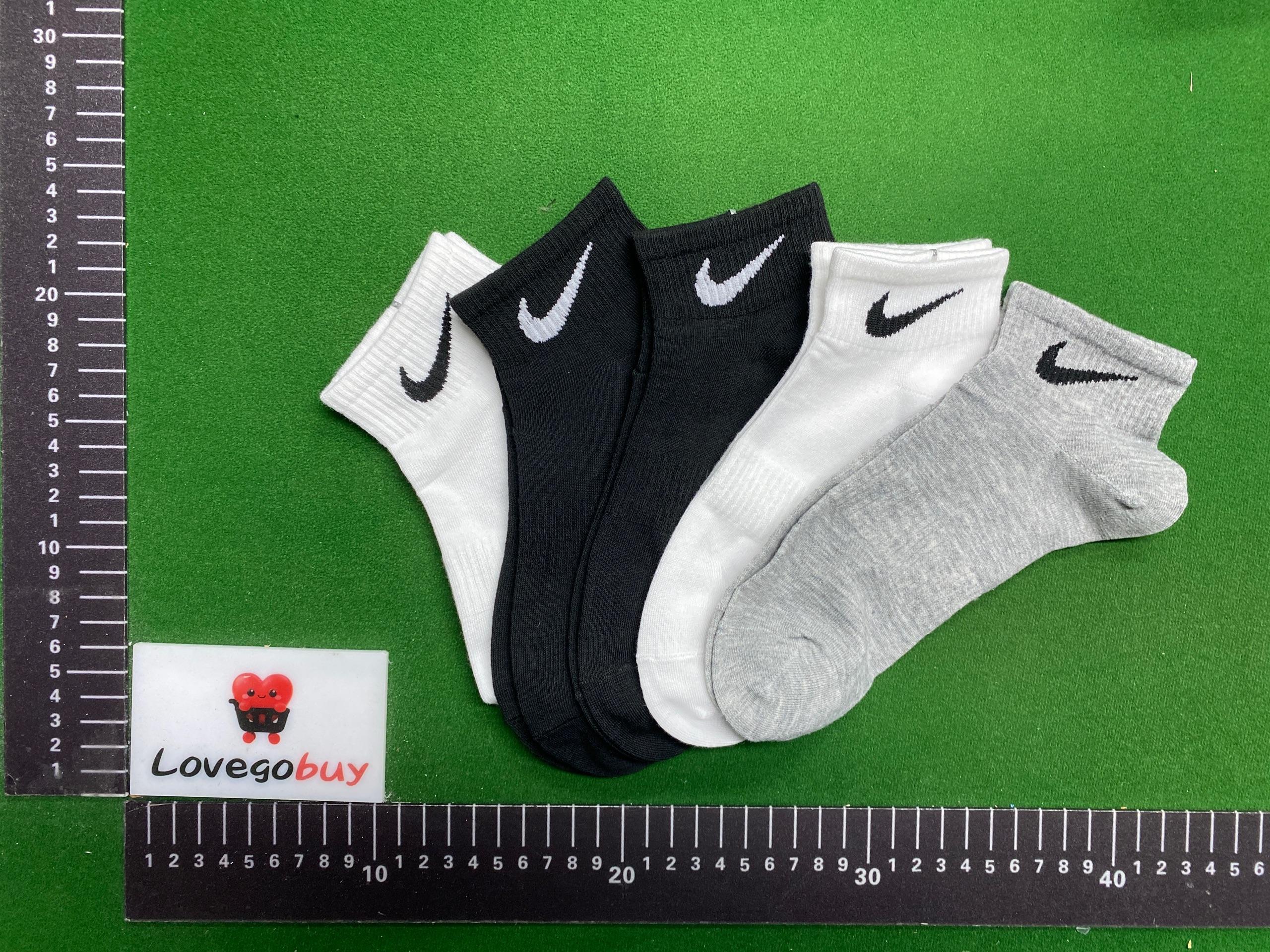 Foto QC 6 de Nike Everyday Crew Socks White Black