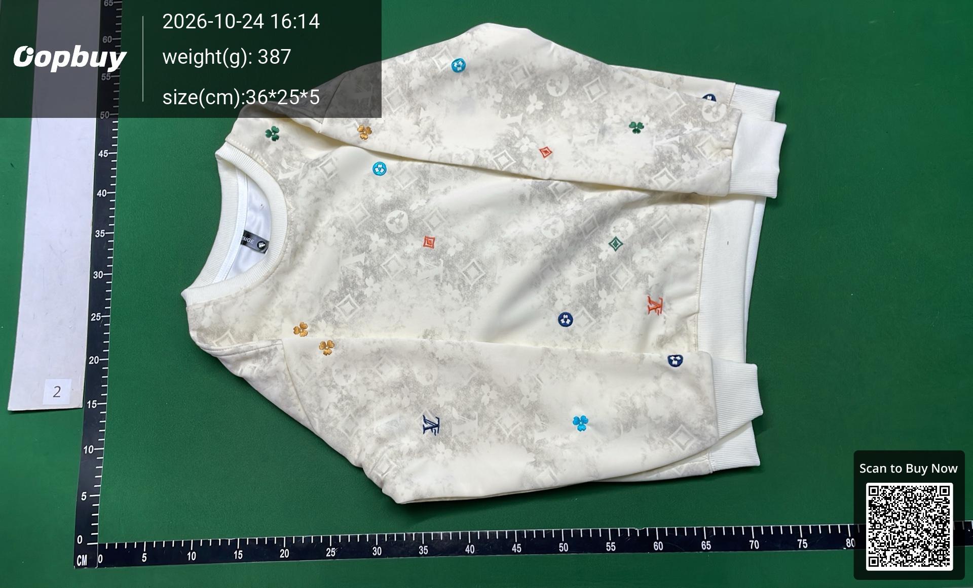 Foto QC 2 de Louis Vuitton Crewneck Sweater Monogram Black