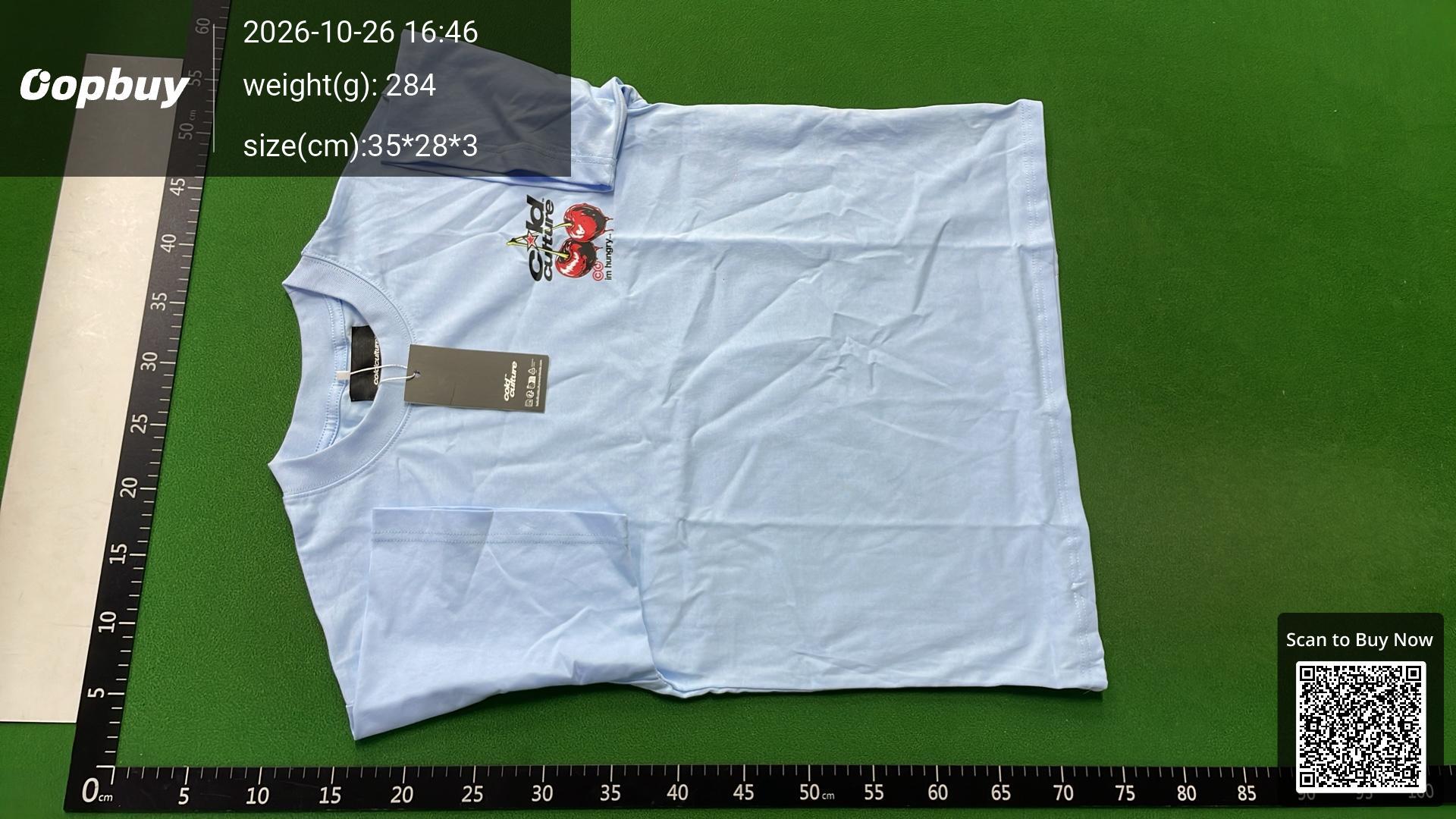 Foto QC 6 de COLD T-shirt Boxy Cat Graphic White