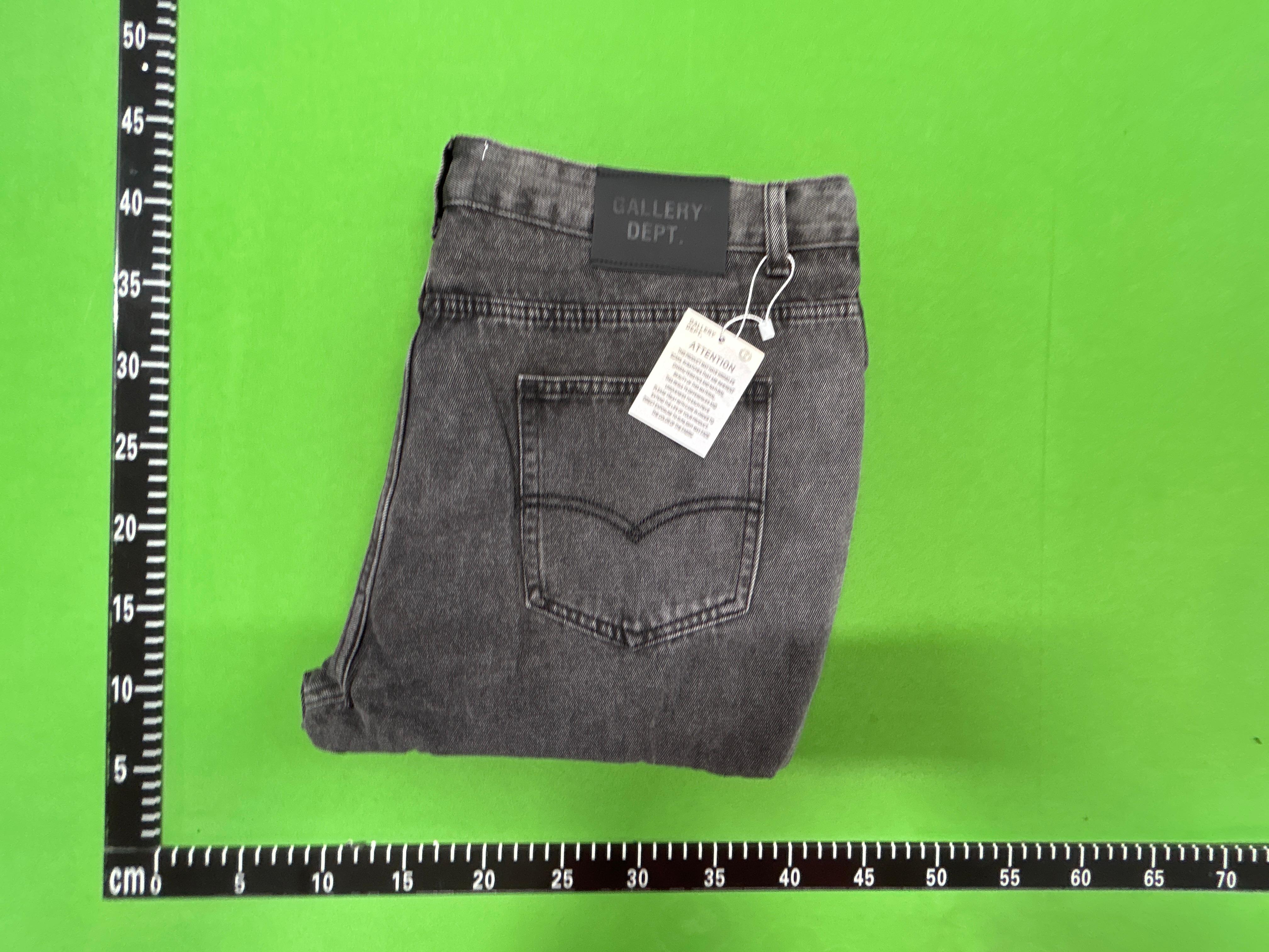Foto QC 5 de Gallery Dept Jeans Flared Distressed Patchwork Blue