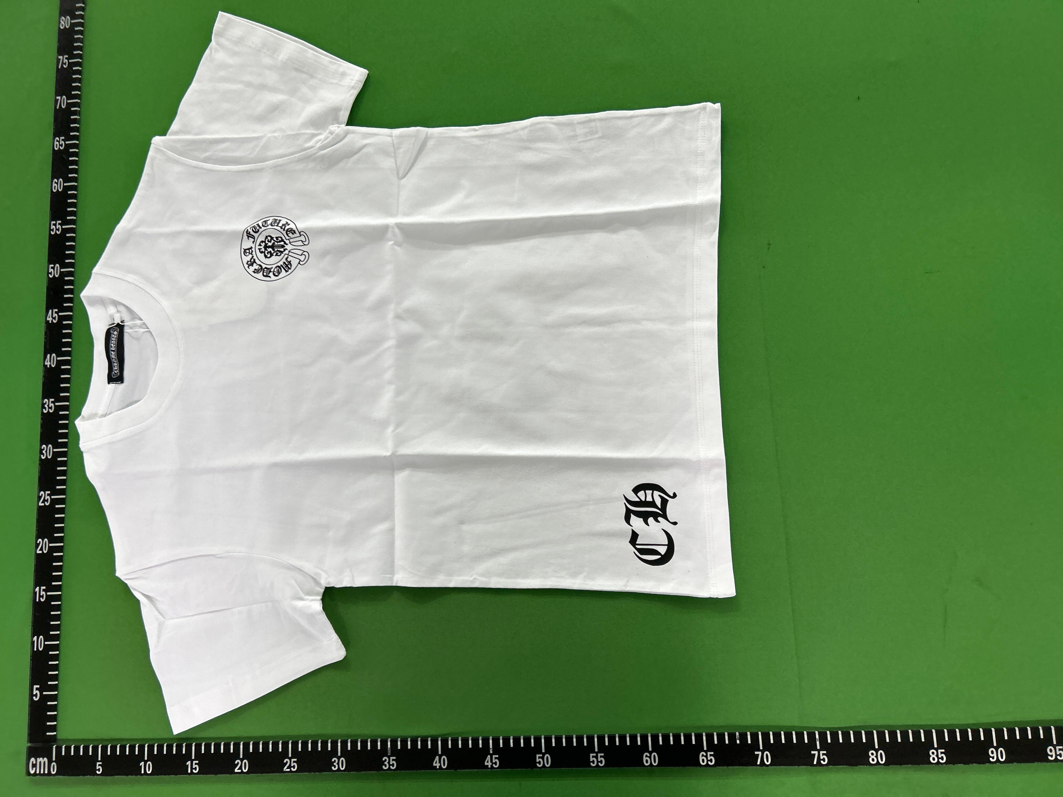 Foto QC 3 de Chrome Hearts T-shirt American Flag White