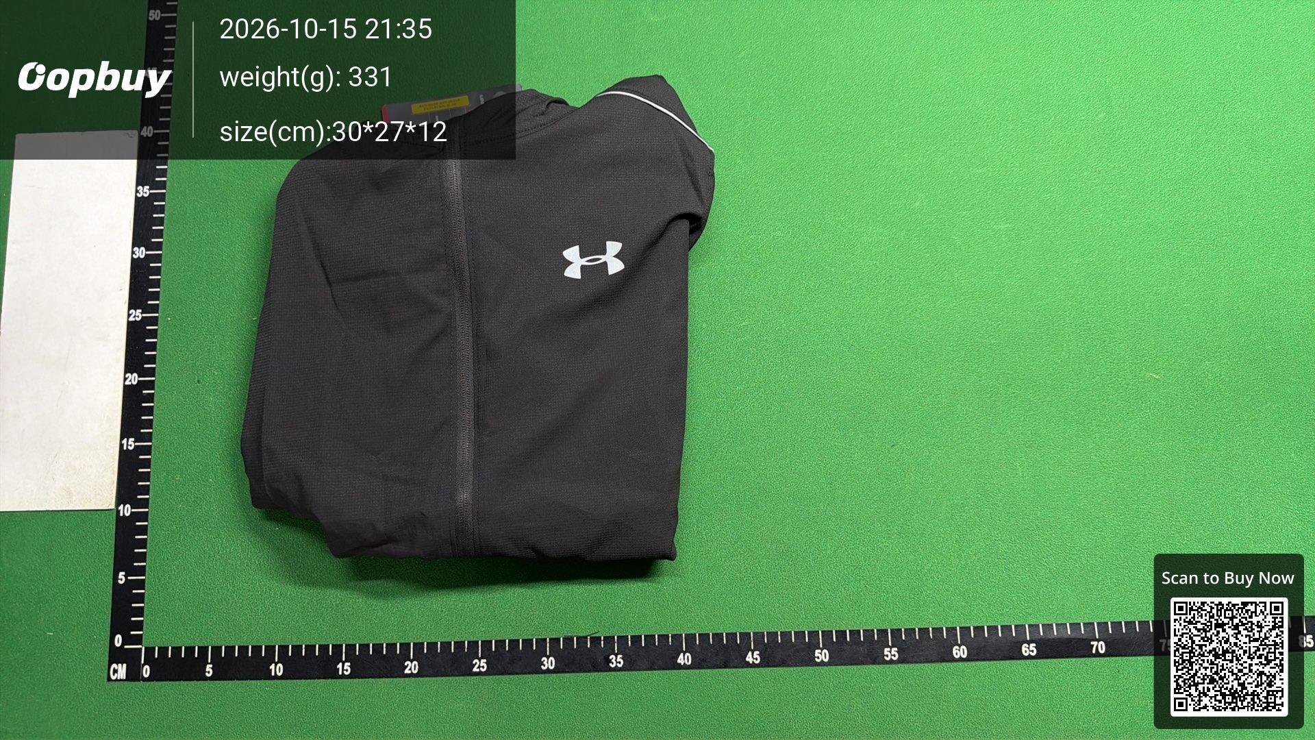 Foto QC 8 de Under Armour Windbreaker Jacket Hooded Grey
