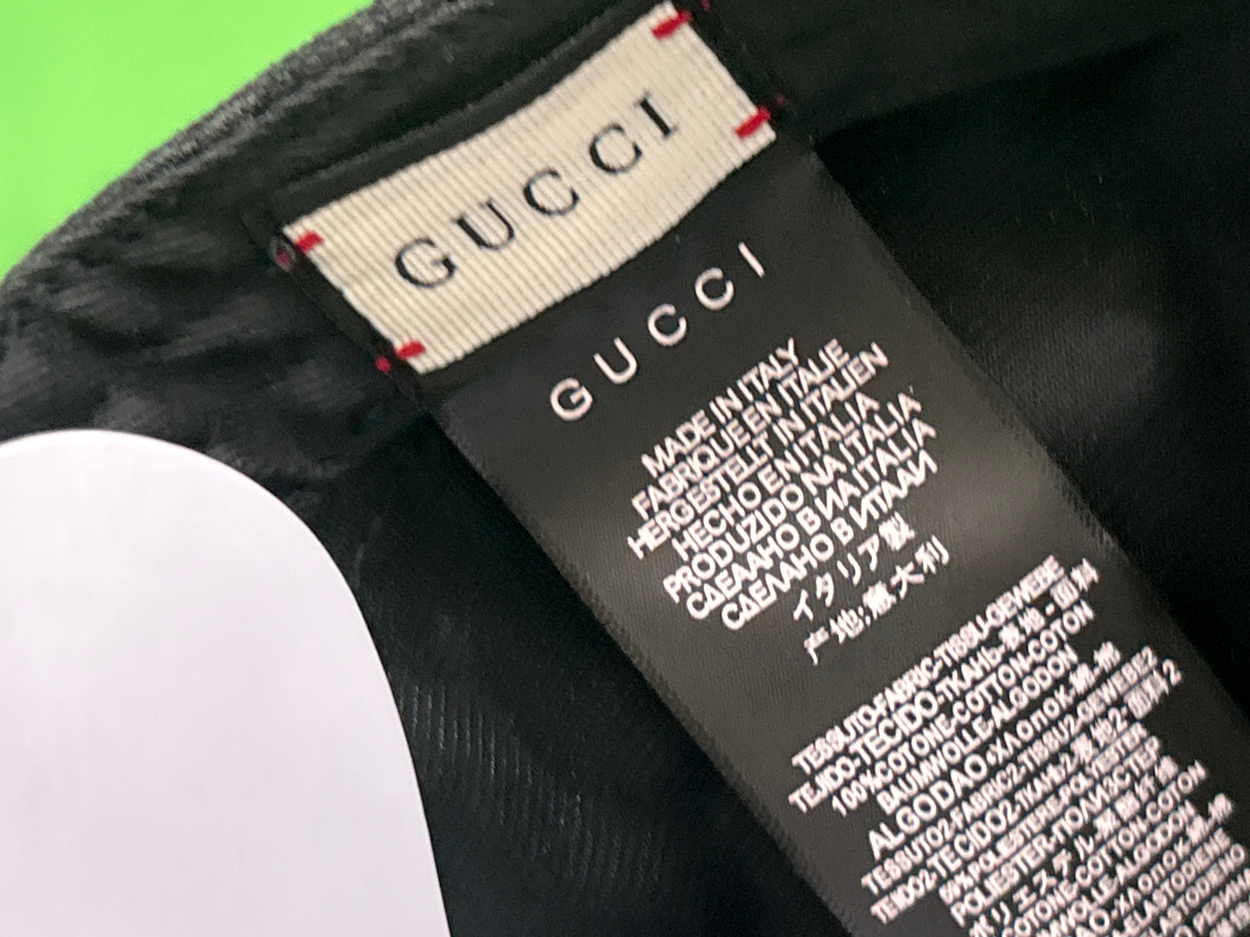 Foto QC 3 de Gucci Web Monogram Cap Grey