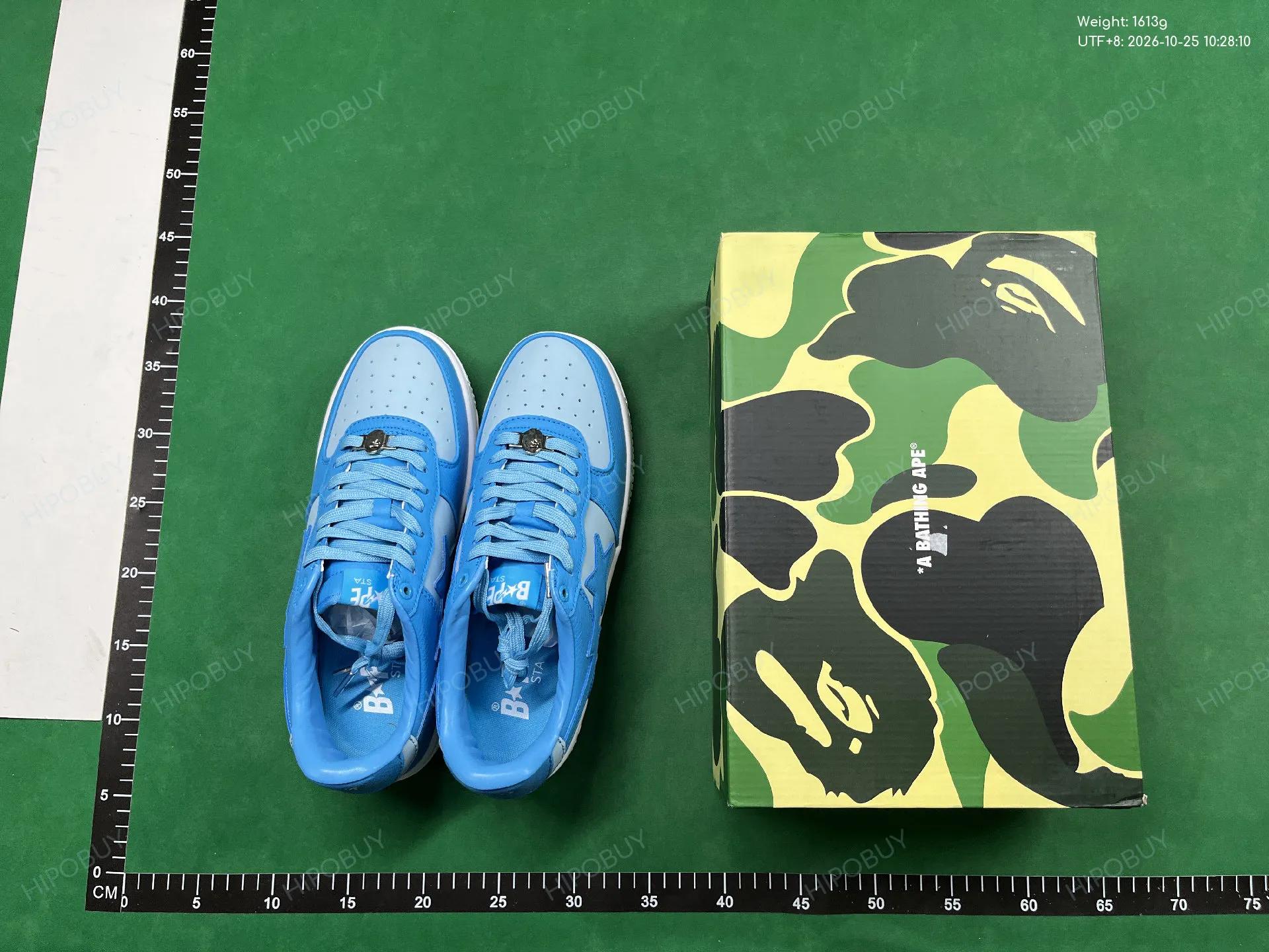 Foto QC 1 de Bape Bapesta Low ABC Camo Blue 1H20191045-BLU