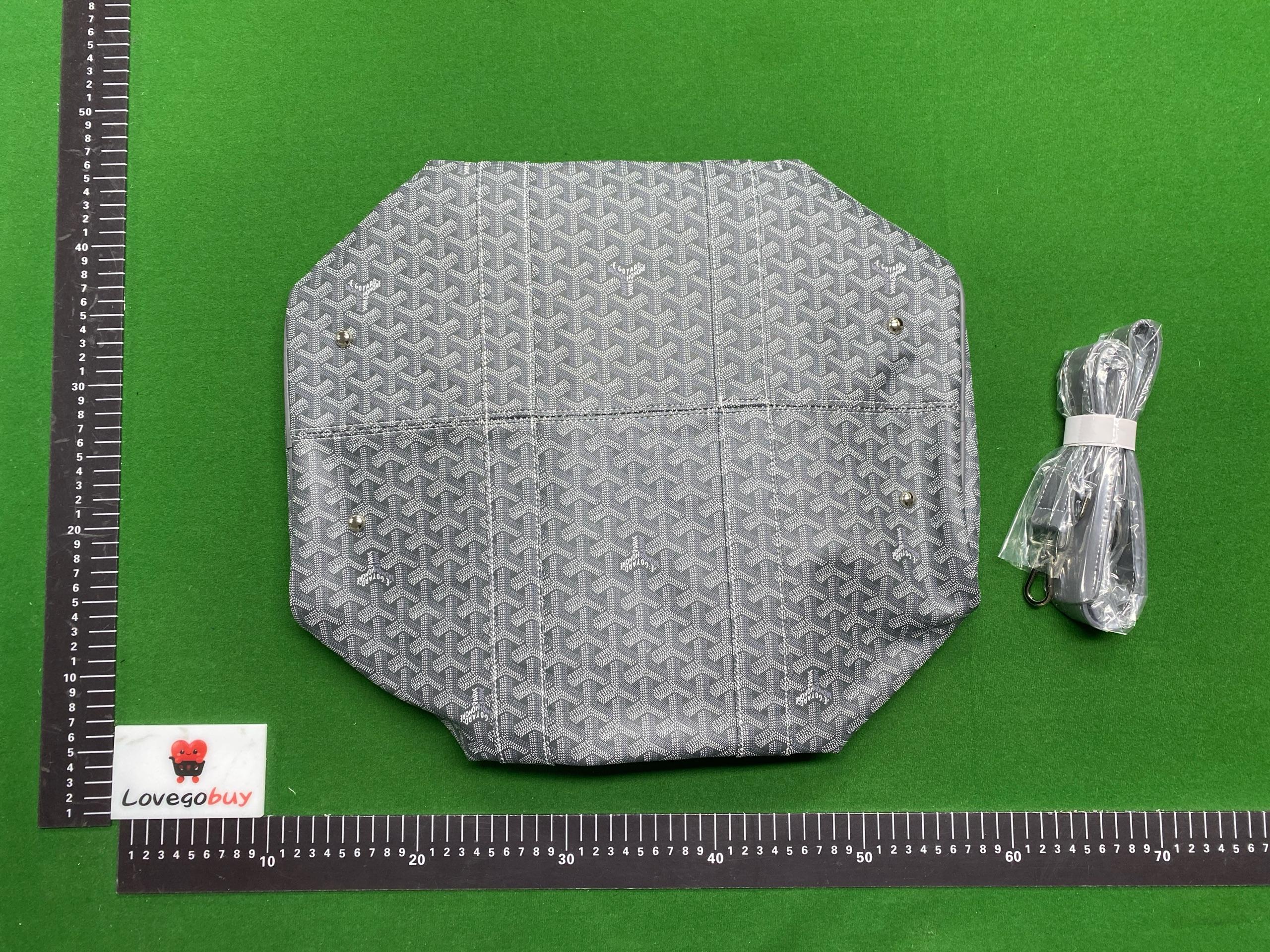 Foto QC 1 de Goyard Boston 50 Green Goyardine Canvas
