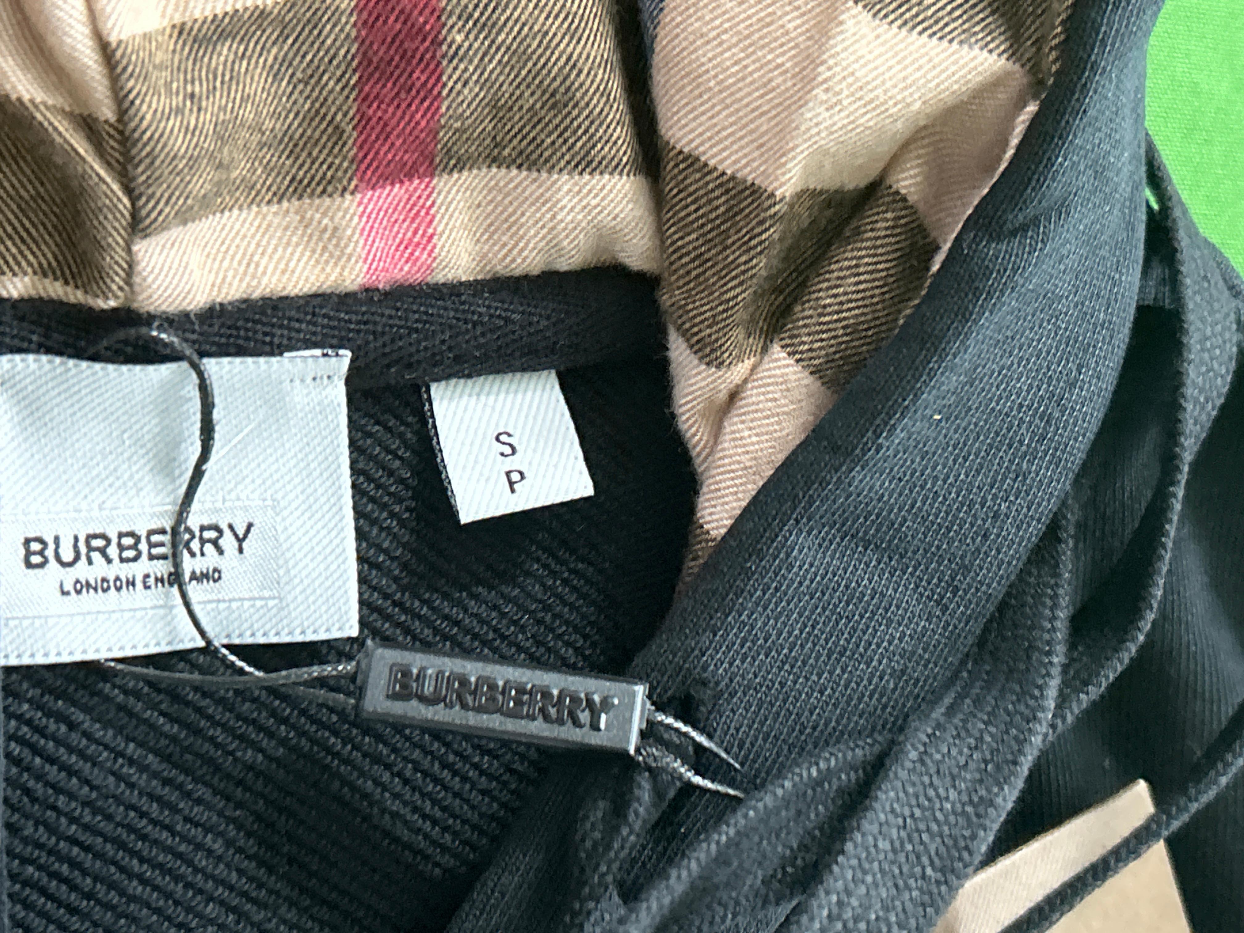 Foto QC 6 de Burberry Zip Jacket Check Lined Black