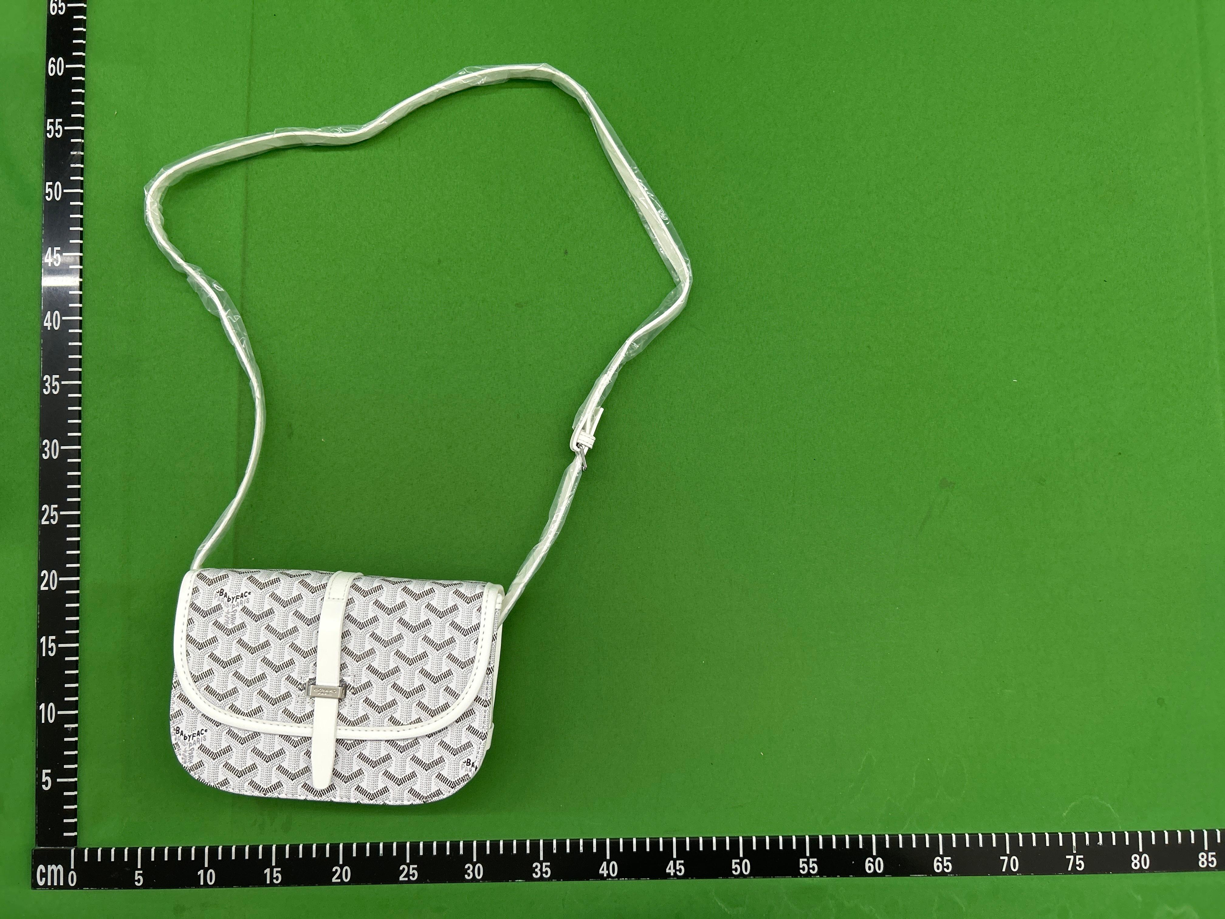 Foto QC 1 de Goyard Belvedere PM Grey Goyardine Canvas