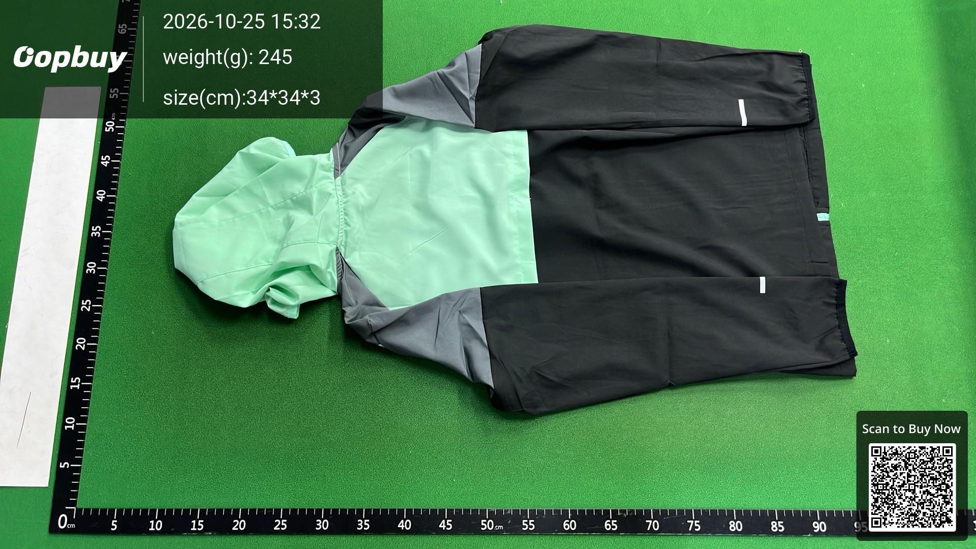 Foto QC 8 de Under Armour Hooded Windbreaker Jacket Grey