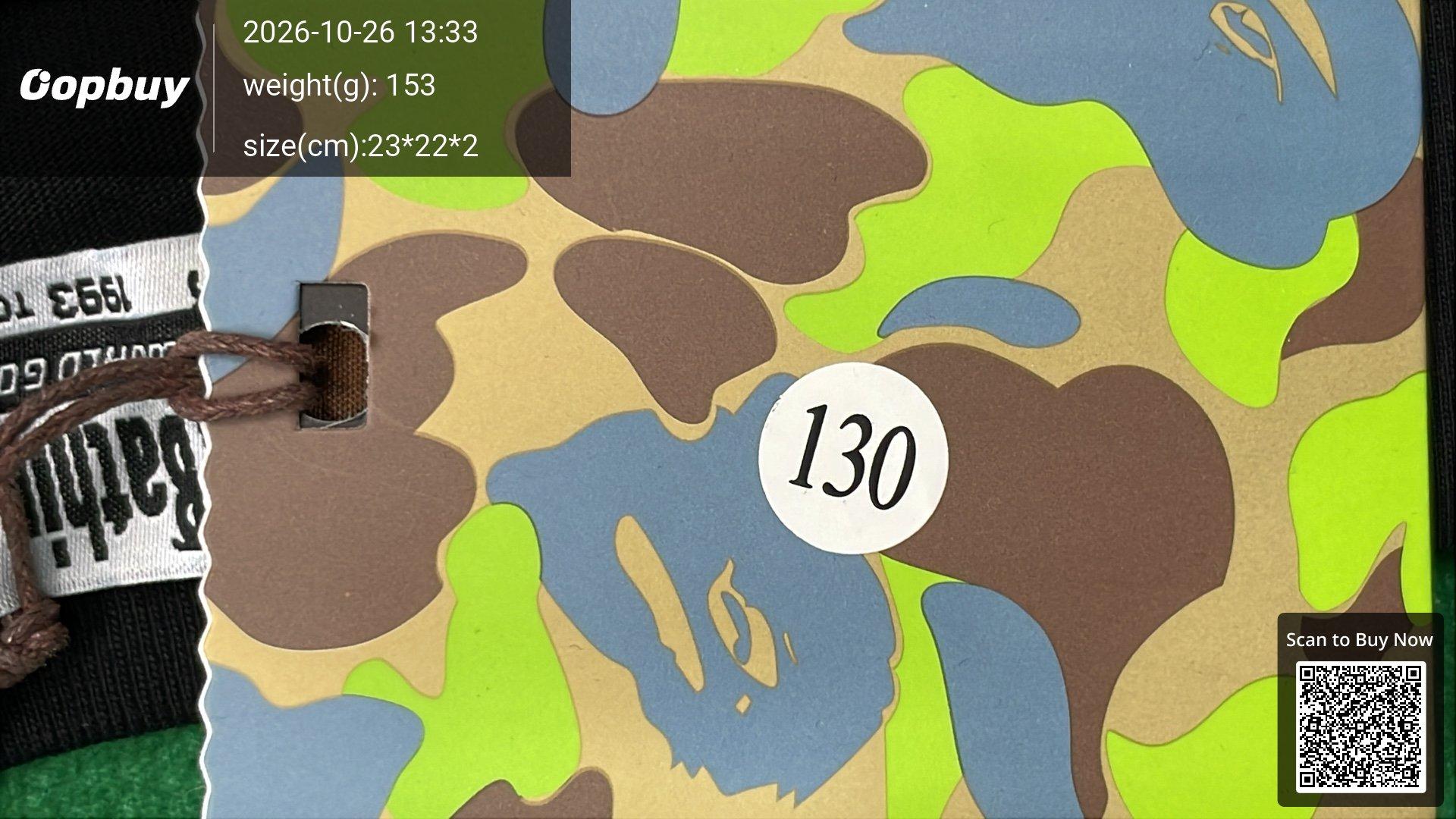 Foto QC 5 de Bape APE Head Camo T-shirt White