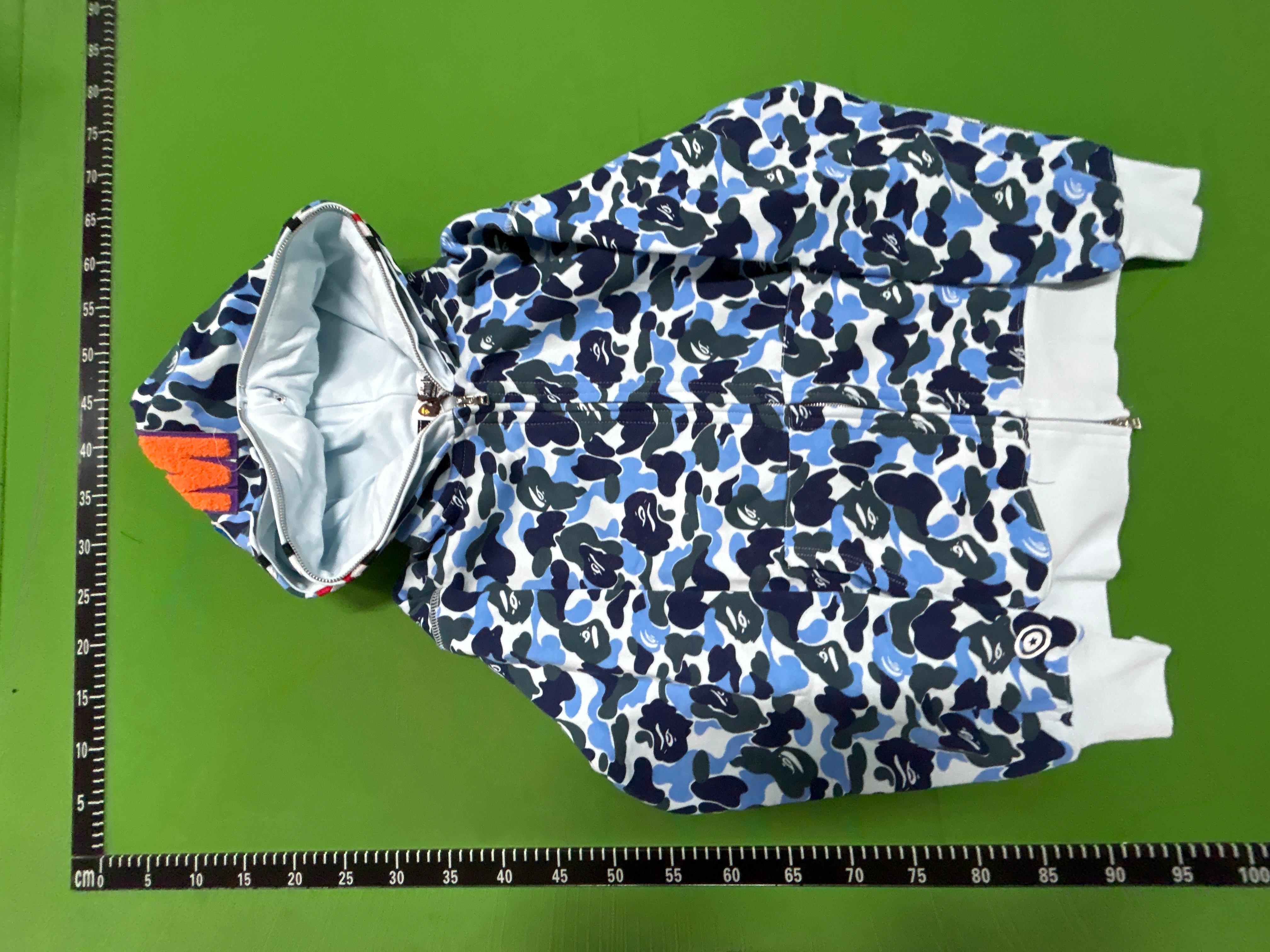 Foto QC 7 de BAPE Shark Full Zip Hoodie Camo Pink