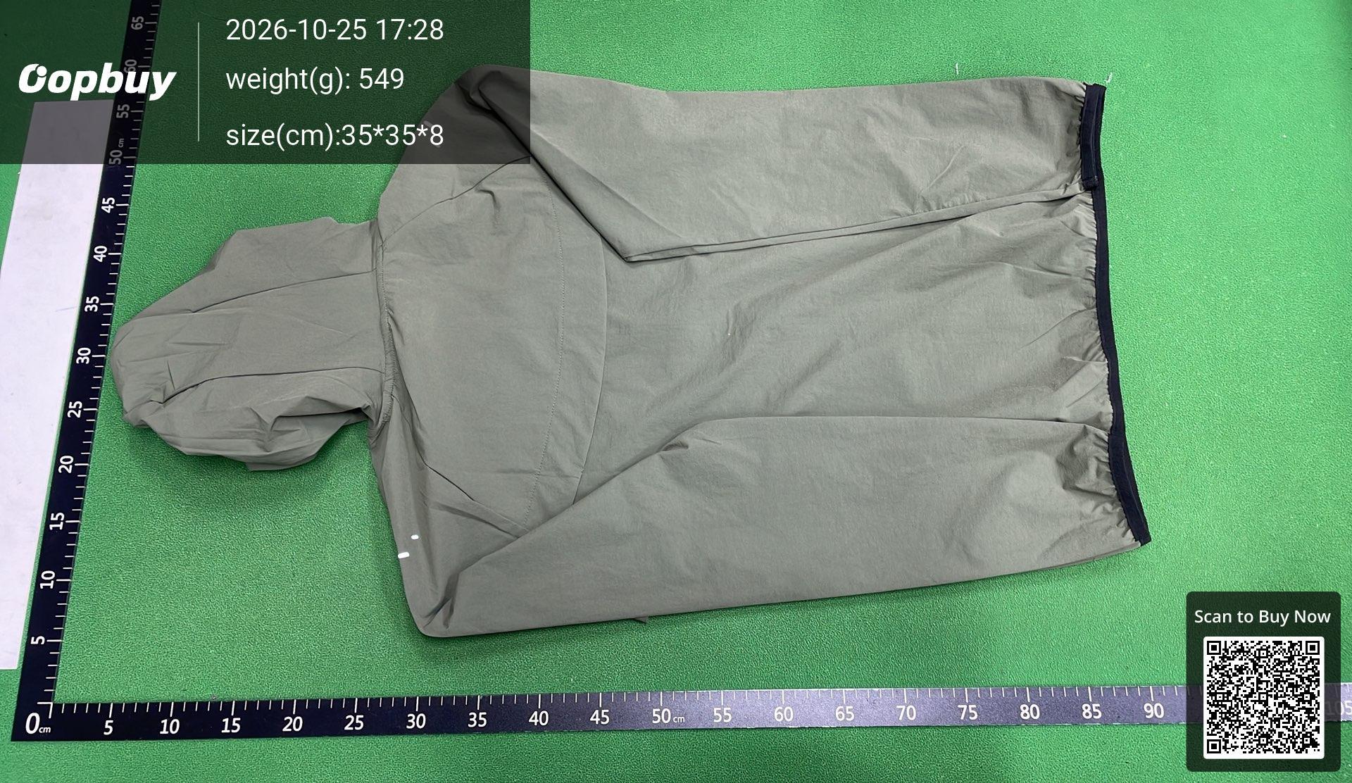 Foto QC 3 de Under Armour Hooded Windbreaker Jacket Grey