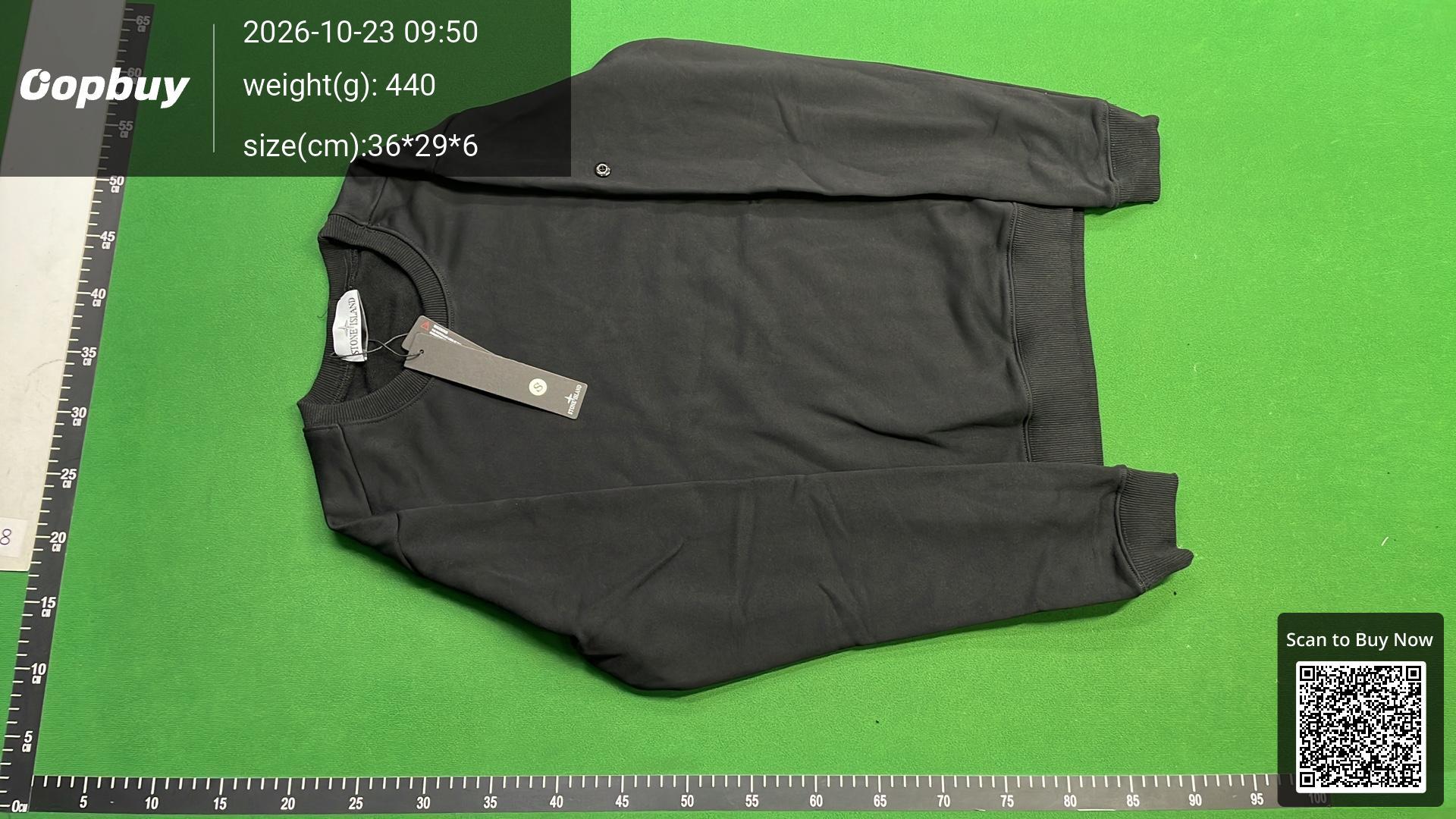 Foto QC 6 de Stone Island Compass Badge Crewneck Sweater Grey