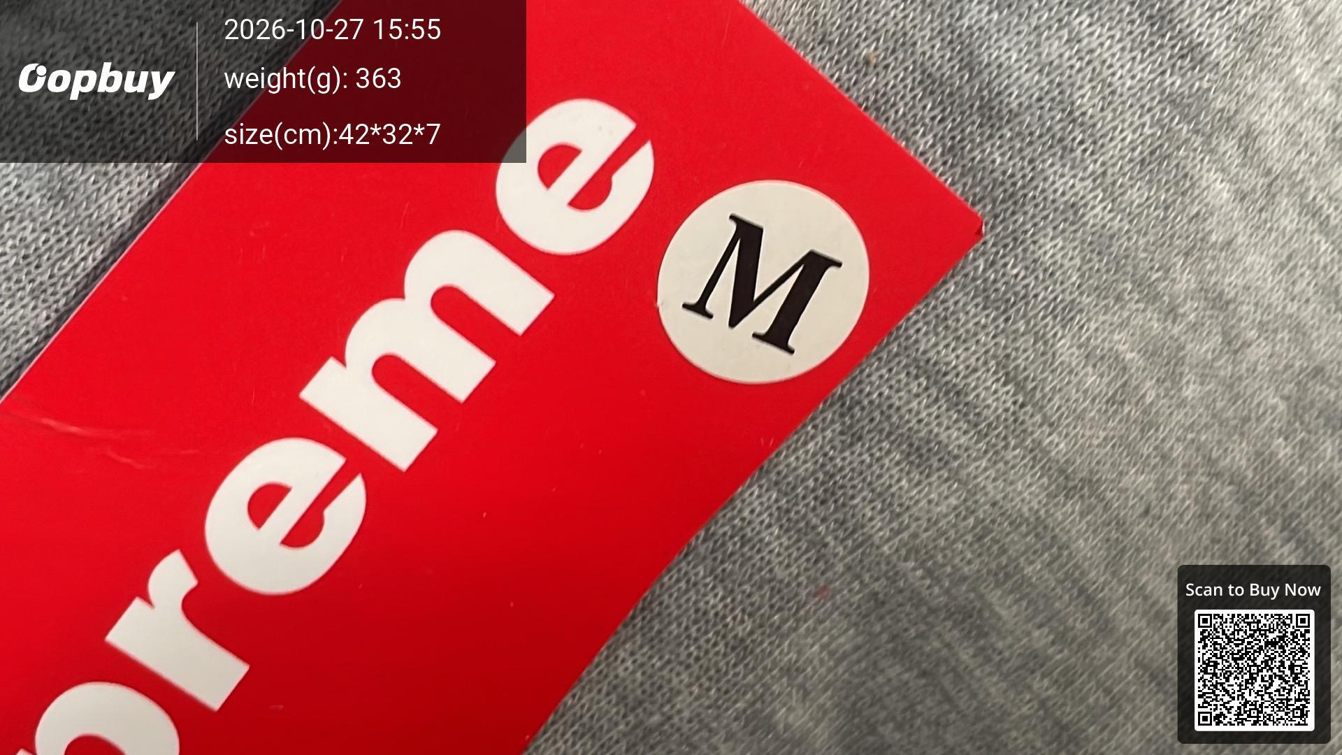 Foto QC 1 de Supreme Studded Arc Logo Zip Up Hoodie Red