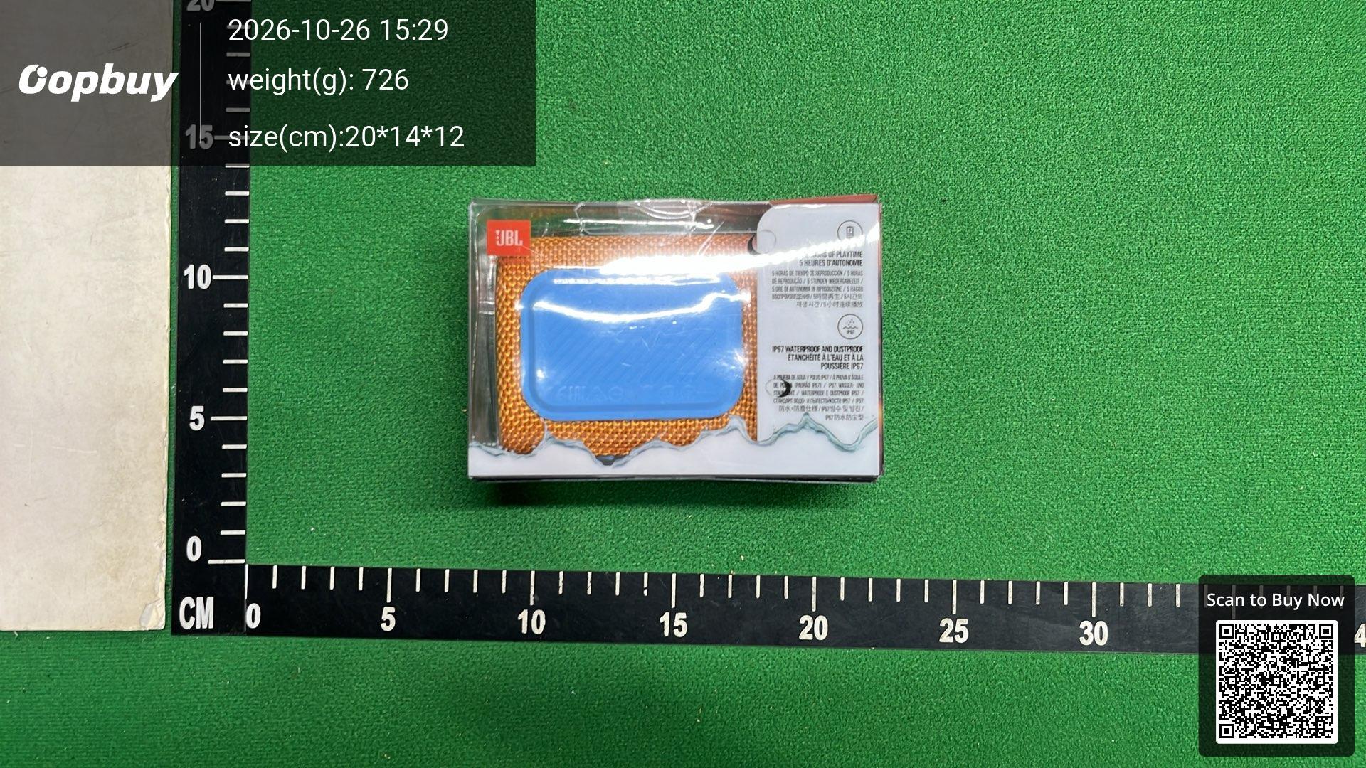 Foto QC 2 de JBL Bluetooth Speaker Go 3 Teal