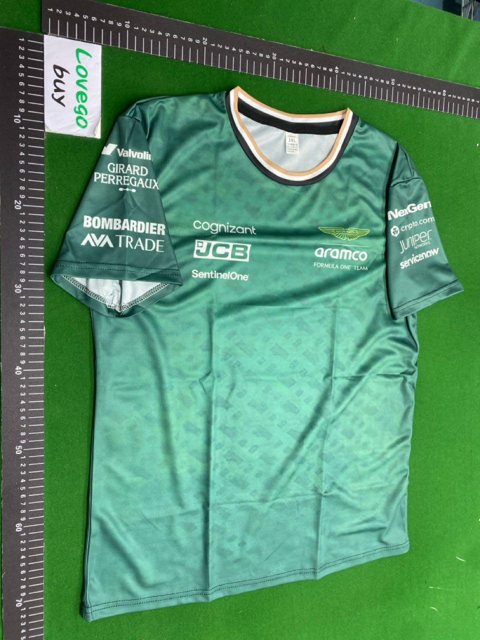 Foto QC 6 de Other Aston Martin Aramco Formula One Team T-shirt Green