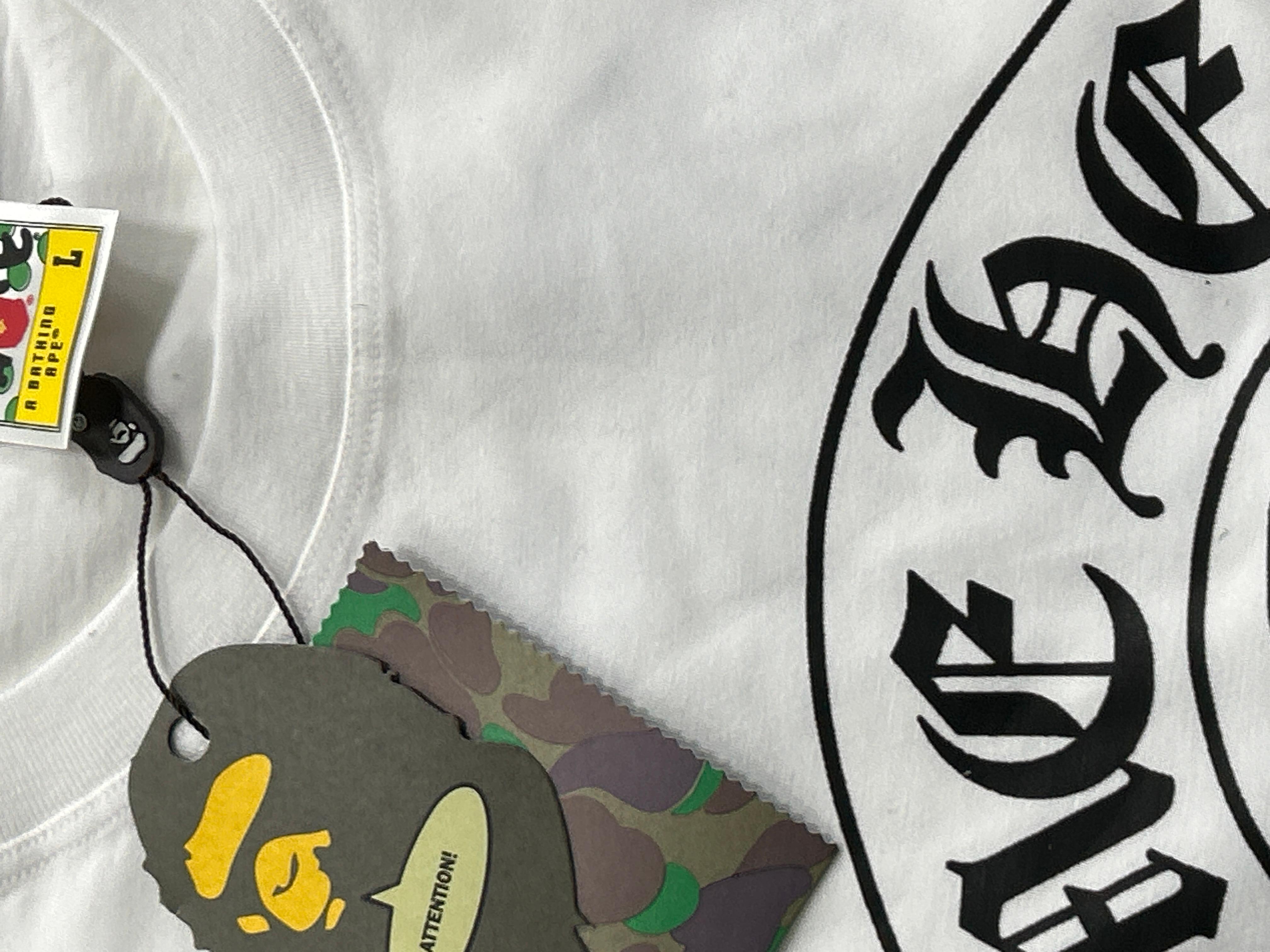 Foto QC 6 de Bape Ape Head Plaid T-shirt Black