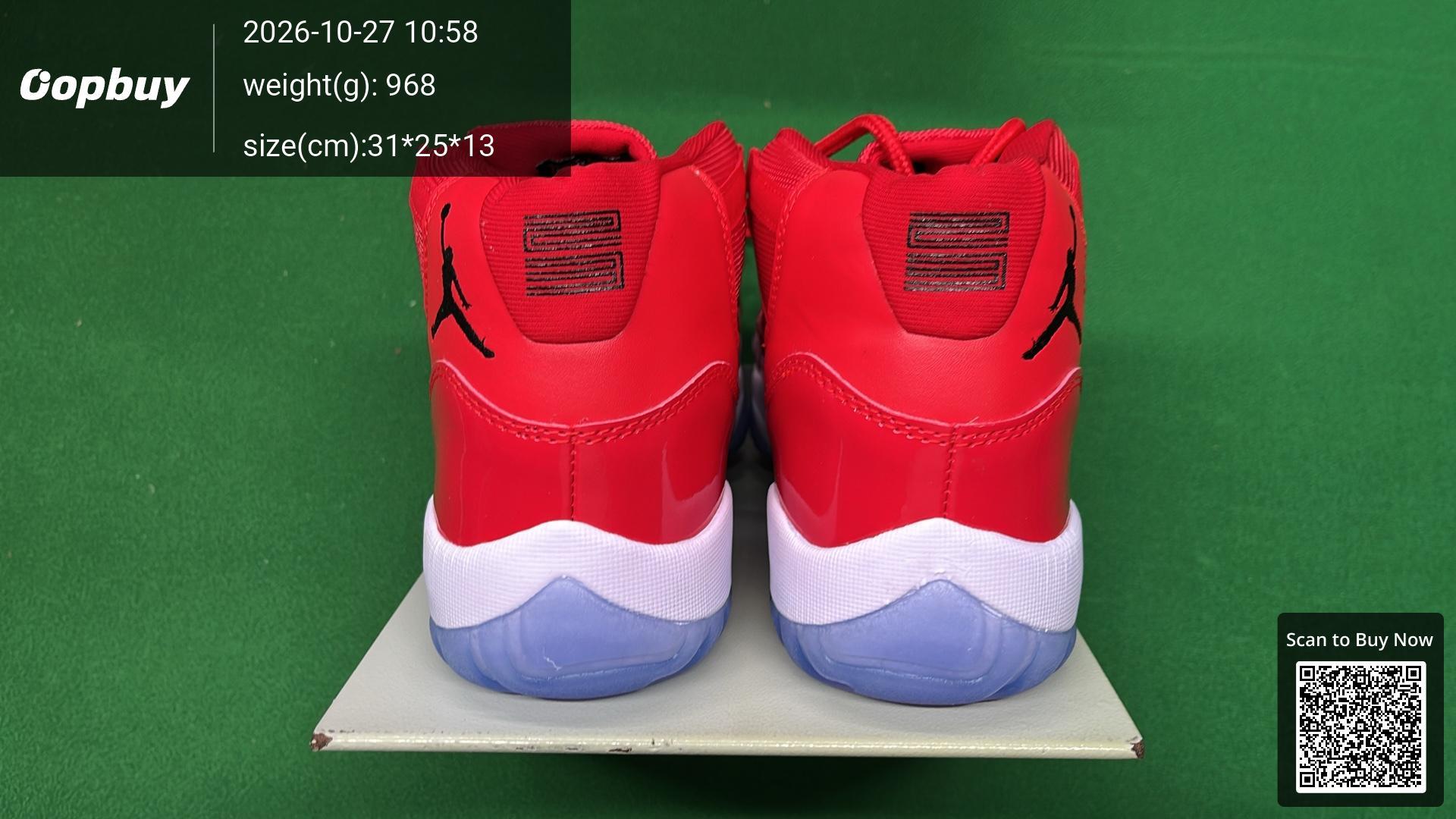 Foto QC 3 de Jordan 11 Retro Space Jam 378037-003