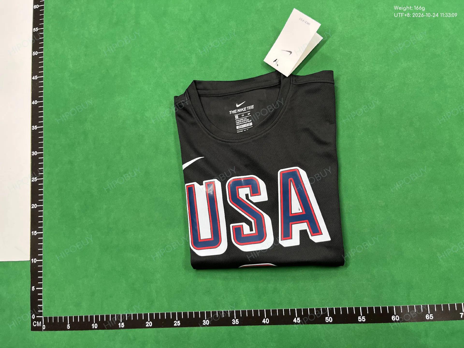 Foto QC 4 de Nike USA Basketball Anthony Edwards T-shirt White