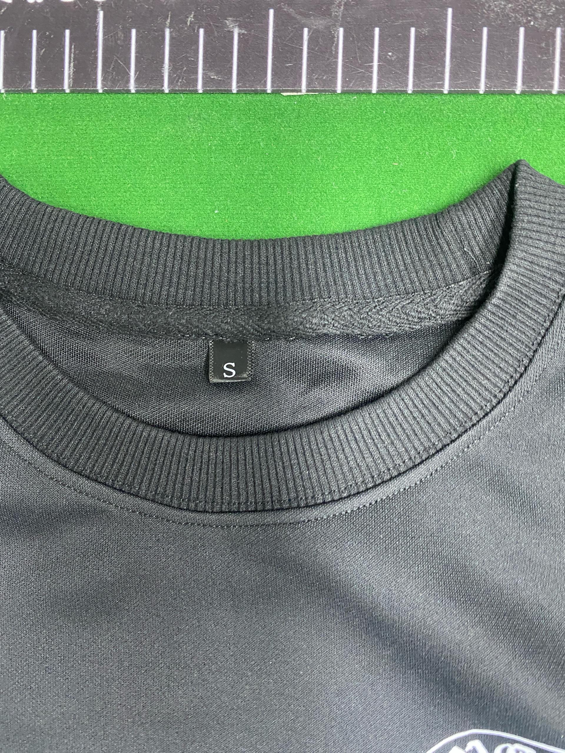 Foto QC 3 de Chrome Hearts T-shirt Horseshoe Logo Floral Sleeve Black