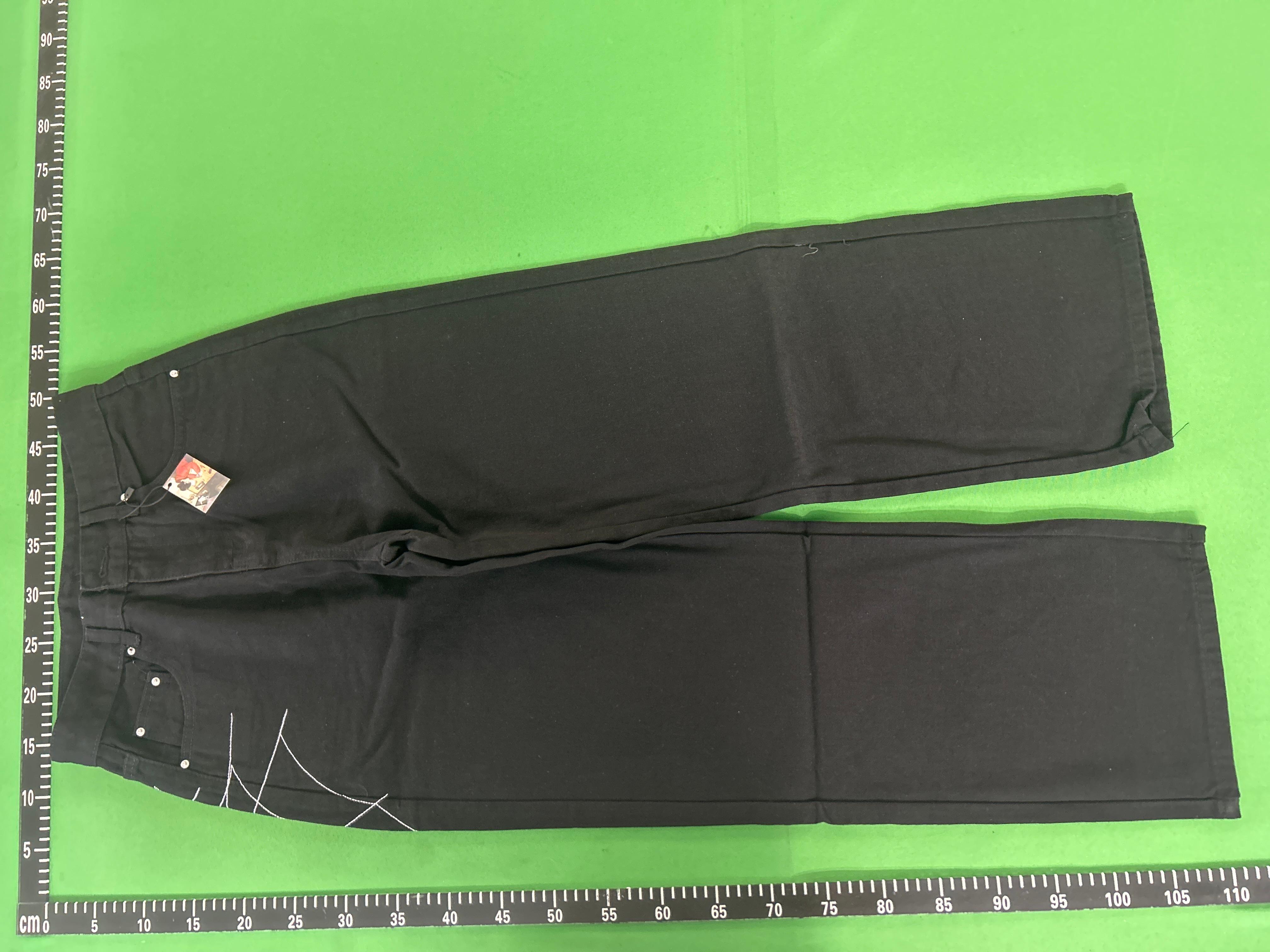 Foto QC 4 de Derschutze Blossom V2 Denim Shorts Embroidered Black