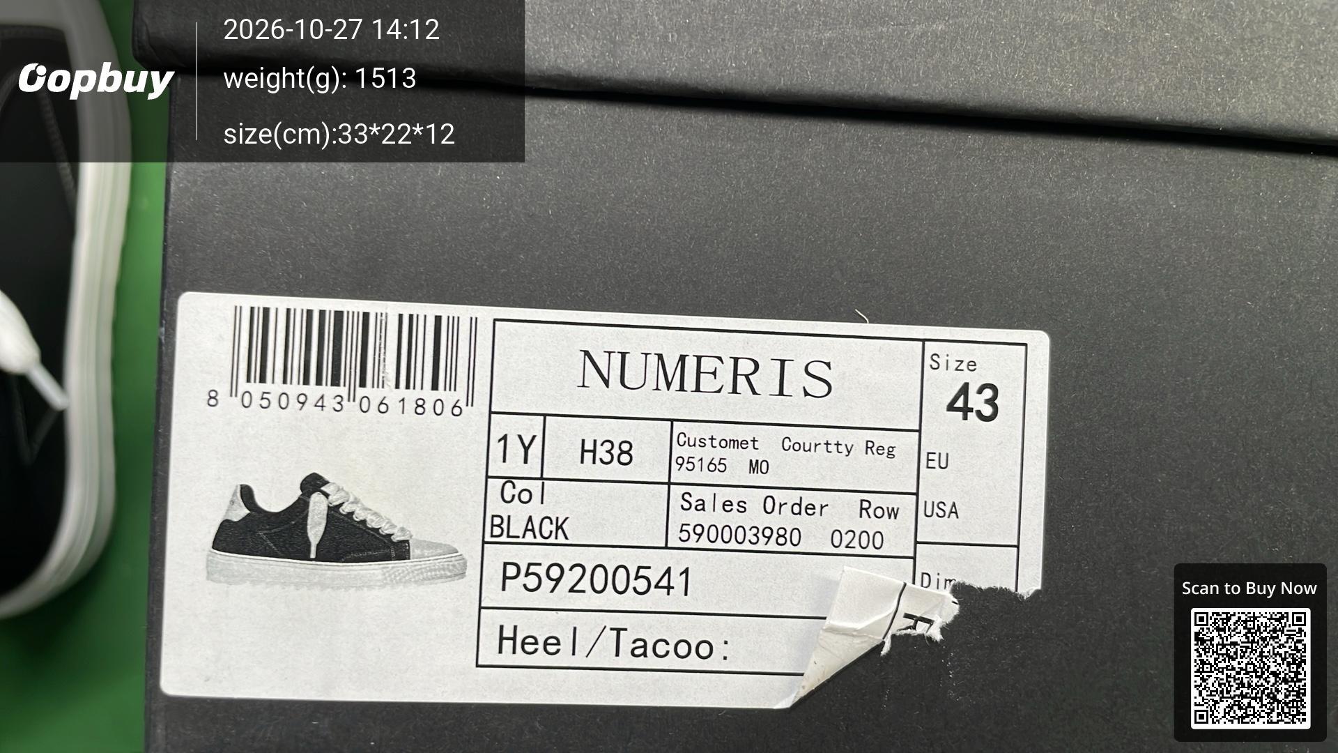 Foto QC 8 de Numeris Dexun Low Digital Grey