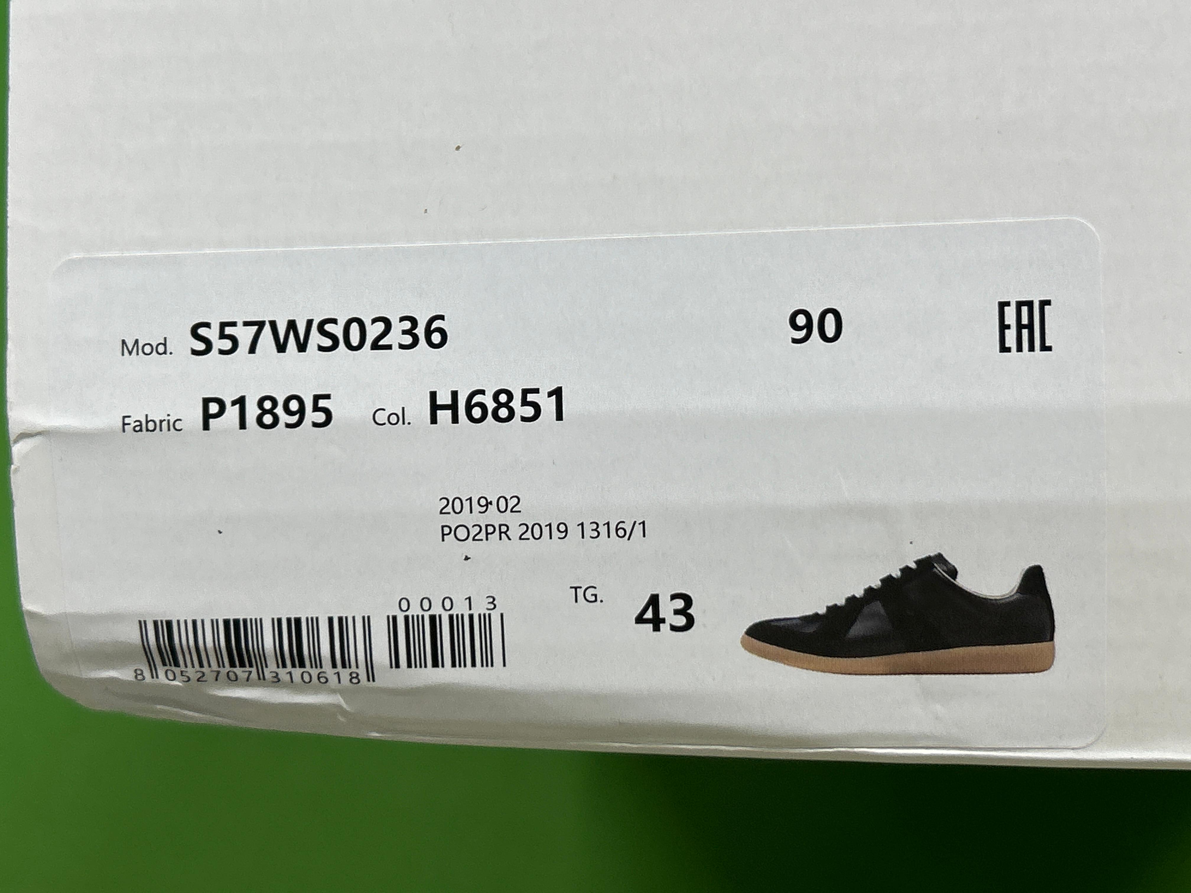 Foto QC 1 de mm6 Replica Low Burgundy
