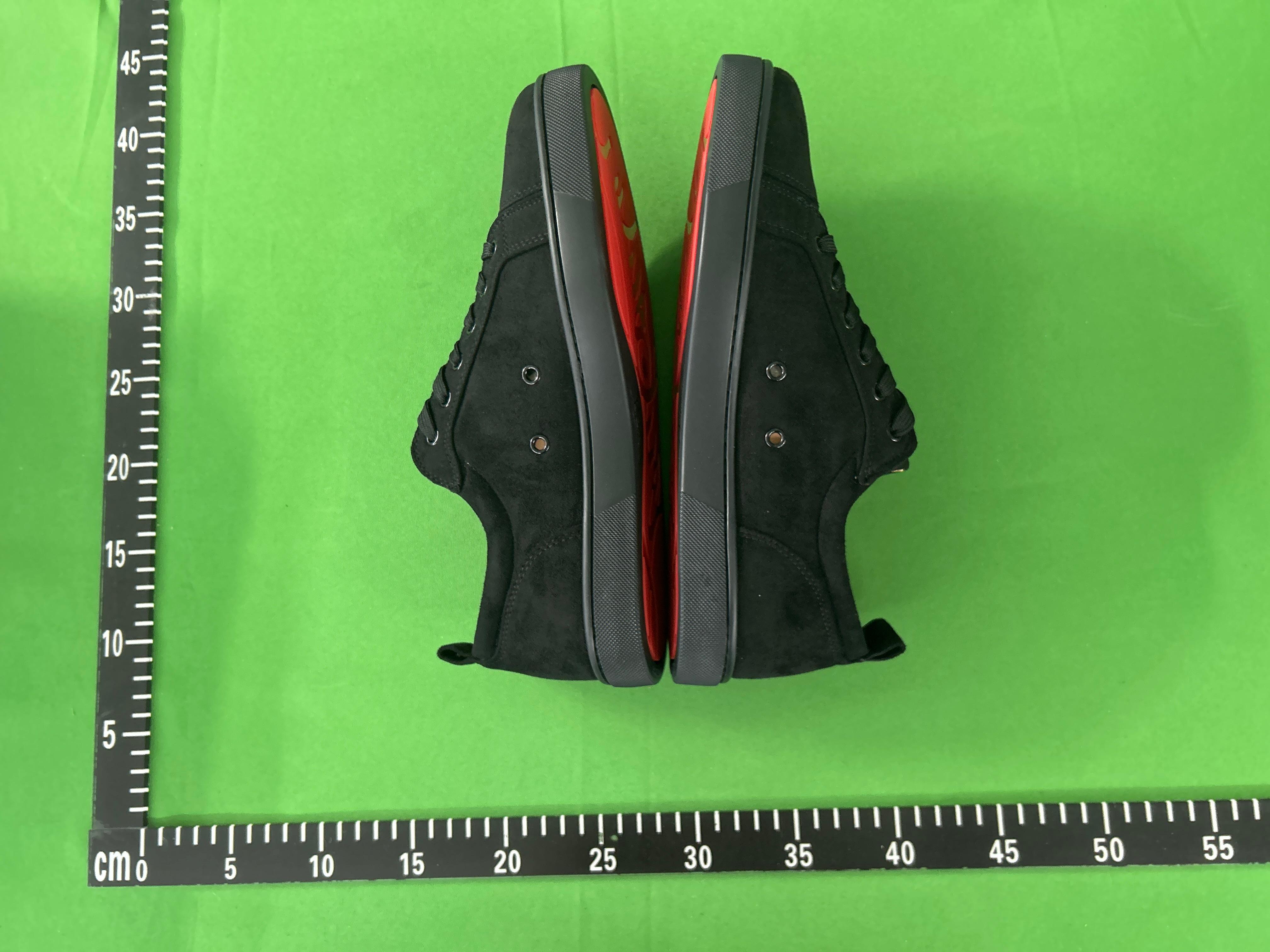 Foto QC 4 de Christian Louboutin Louis Junior Low Spikes Silver Glitter