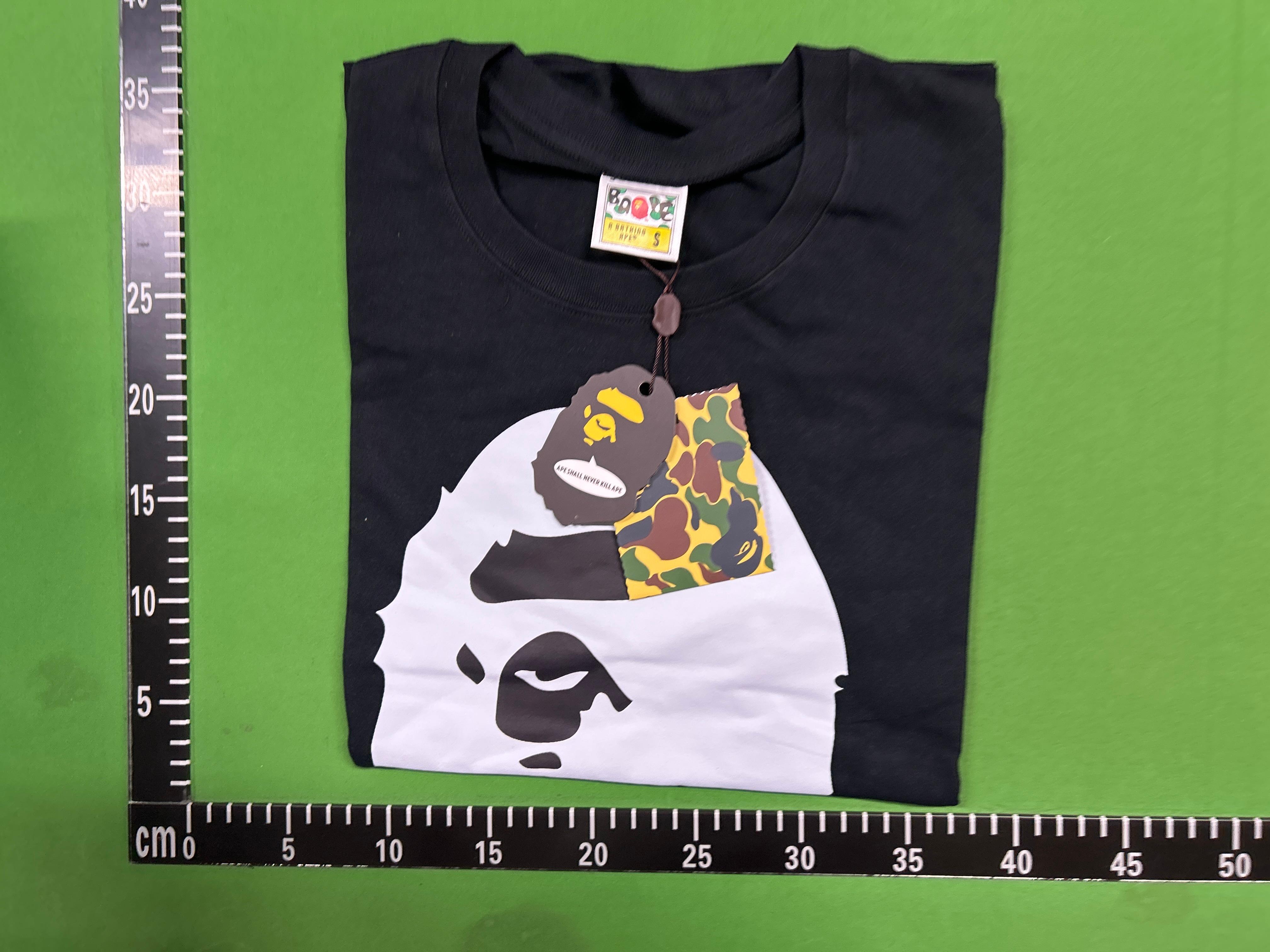Foto QC 1 de BAPE Ape Head T-shirt Black