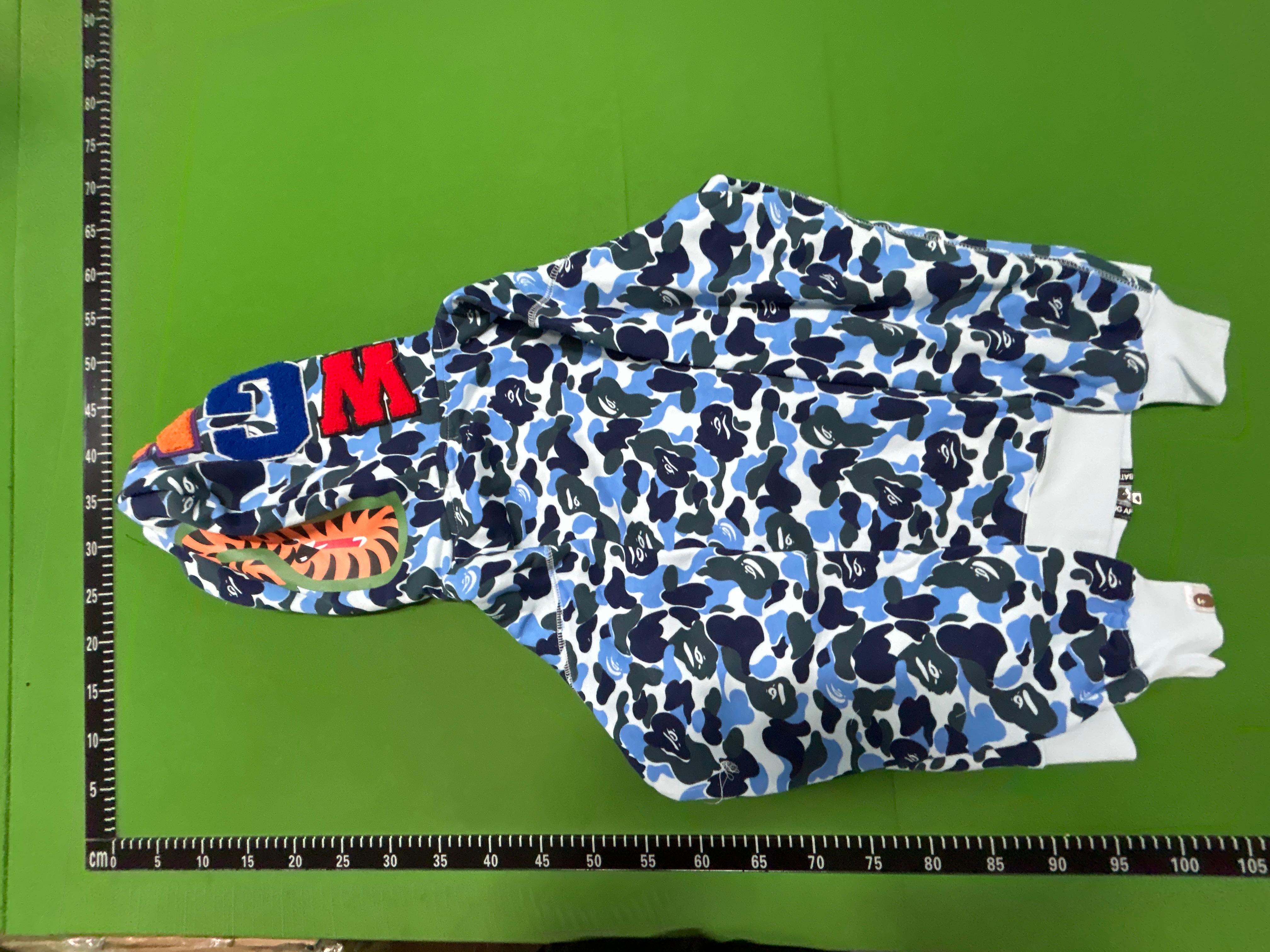 Foto QC 8 de BAPE Shark Full Zip Hoodie Camo Pink
