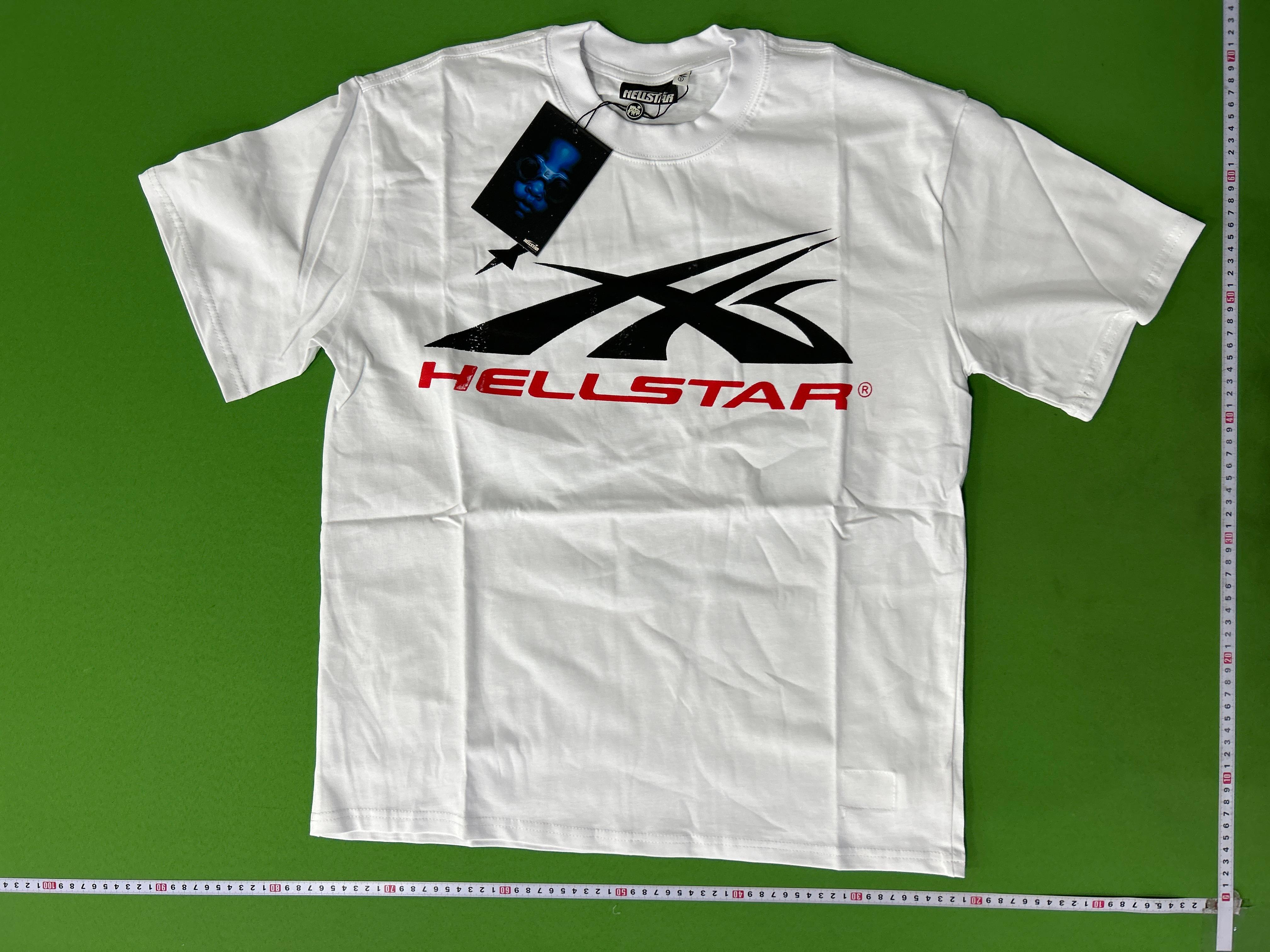 Foto QC 3 de Hellstar T-shirt Shooting Star Flame Face Black
