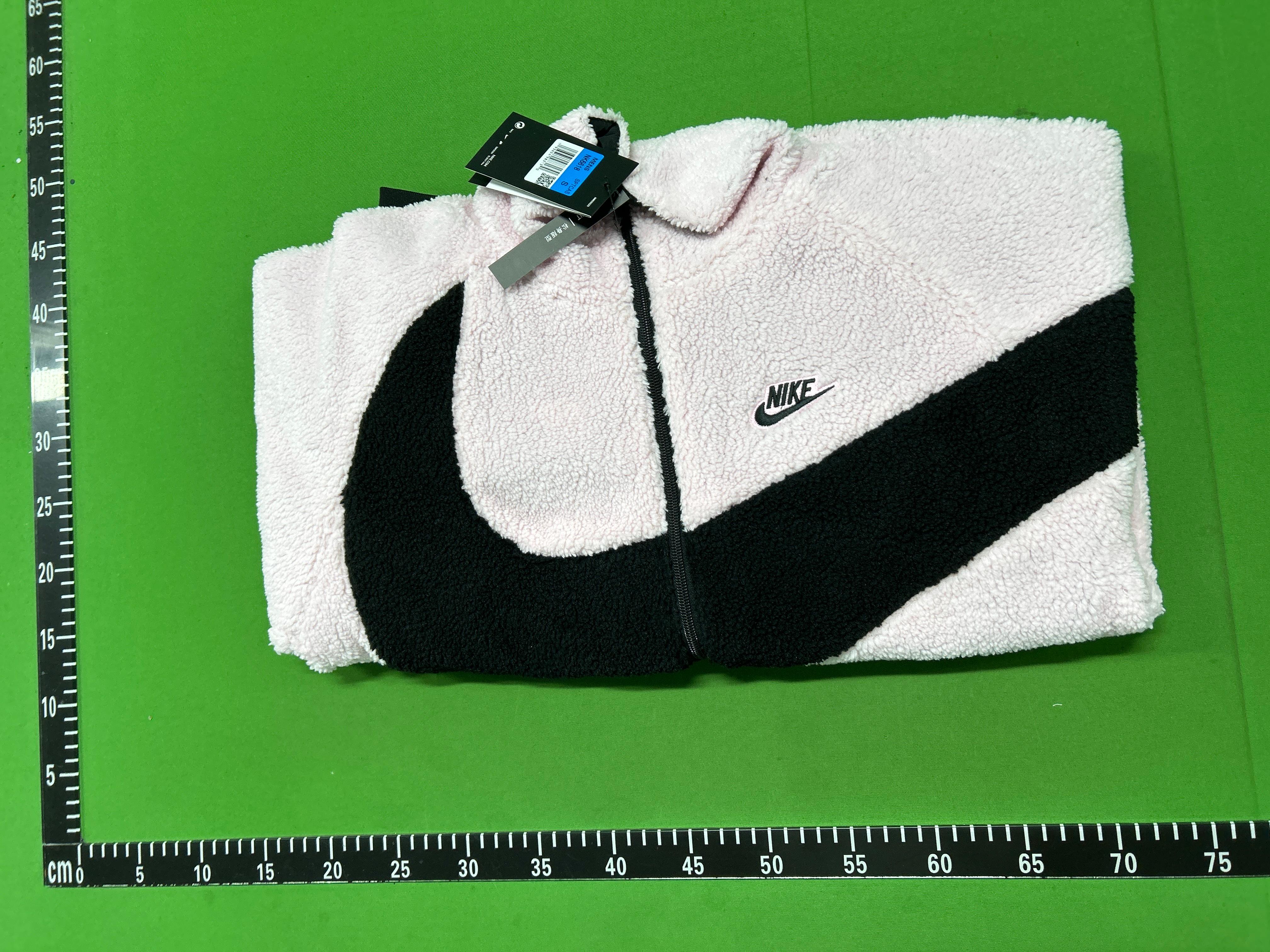 Foto QC 5 de Nike Fleece Reversible Jacket White Black