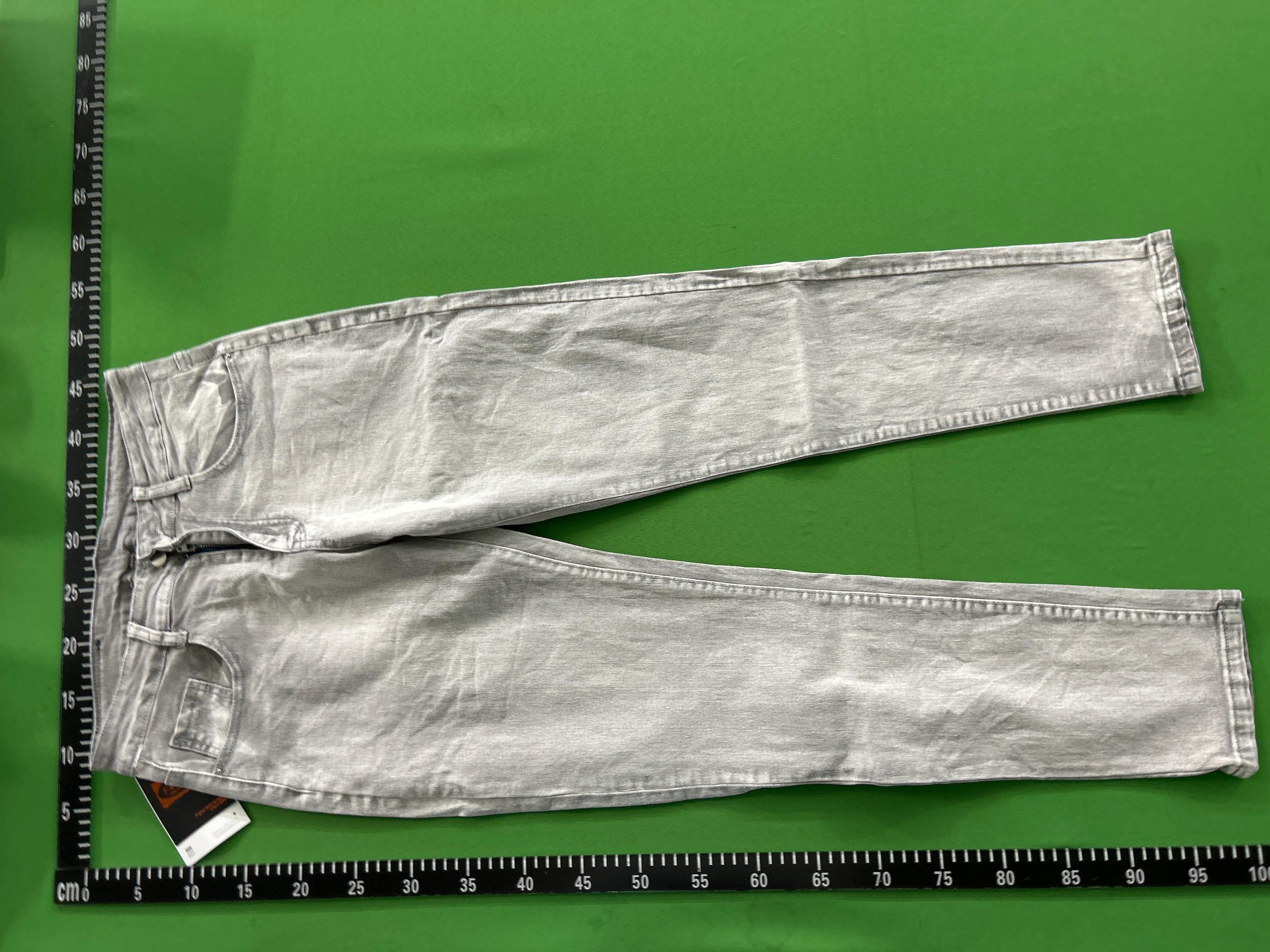 Foto QC 2 de Dior Jeans Slim Fit Oblique Pocket Gray