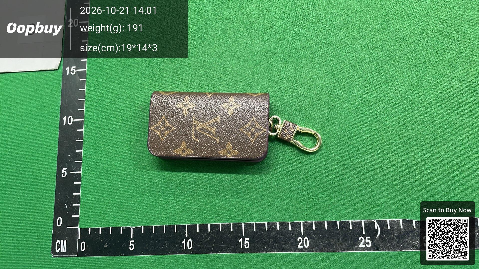 Foto QC 5 de Louis Vuitton Car Key Pouch Damier Azur