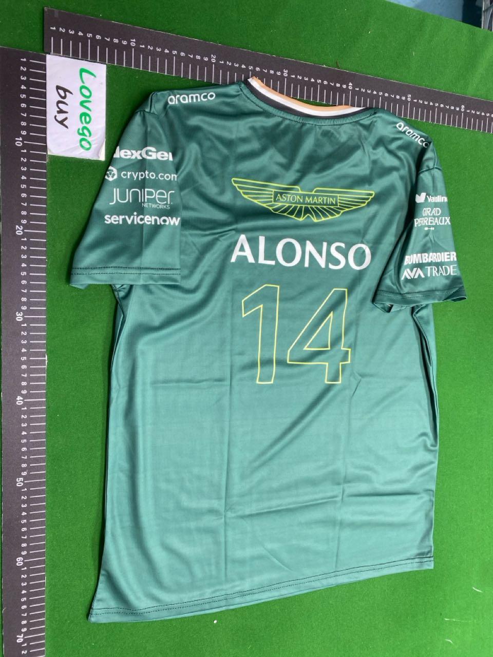 Foto QC 7 de Other Aston Martin Aramco Formula One Team T-shirt Green