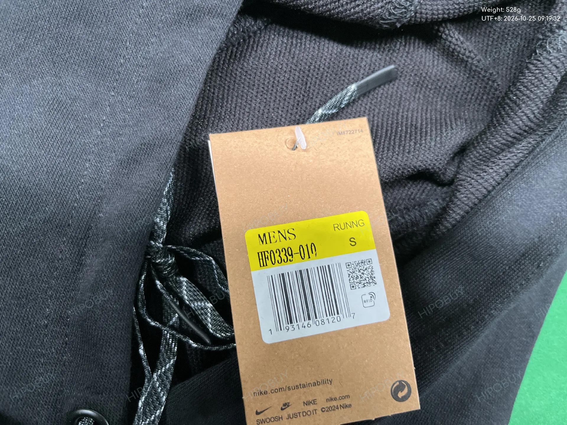 Foto QC 1 de Nike Trail Hoodie Mountain Graphic Black